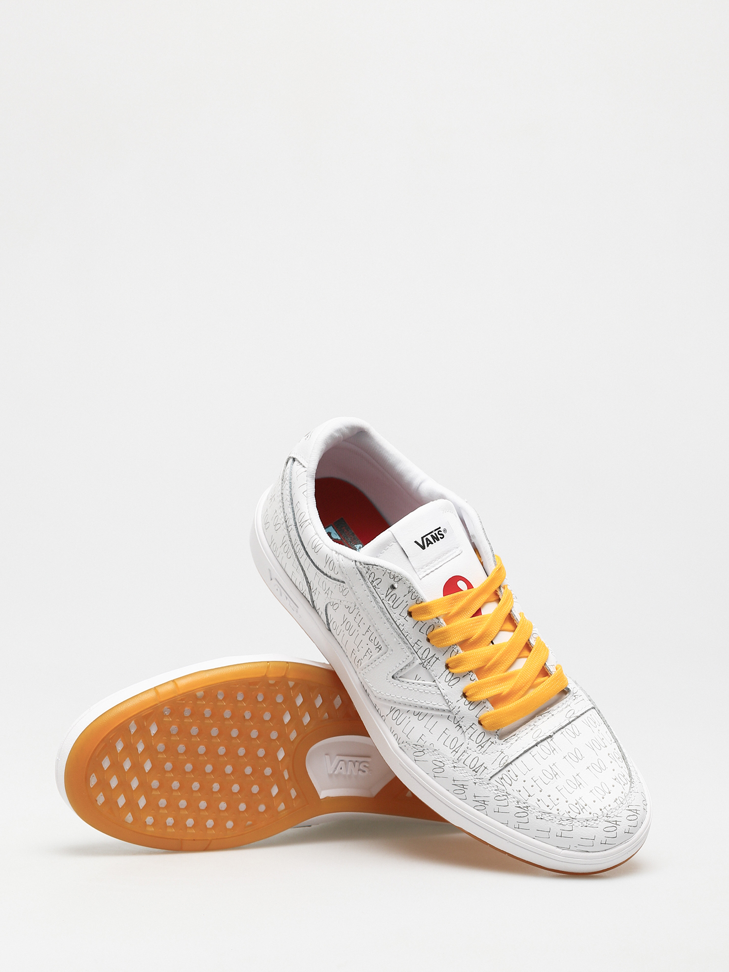 Vans X Terror Lowland CC Cipők (true white/spectra yellow)