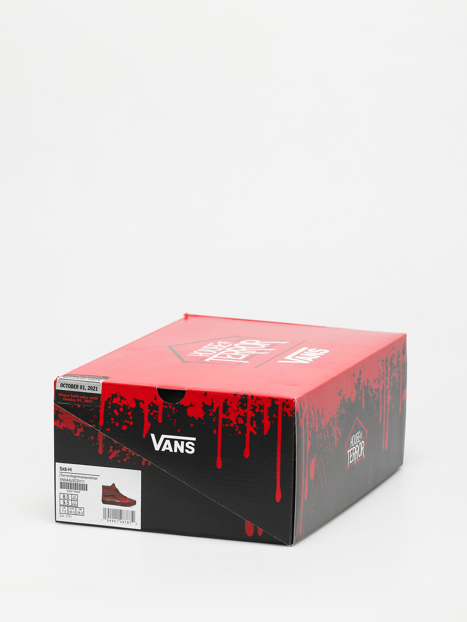 Vans X Terror Sk8 Hi Cipők (nightmare on elm street)