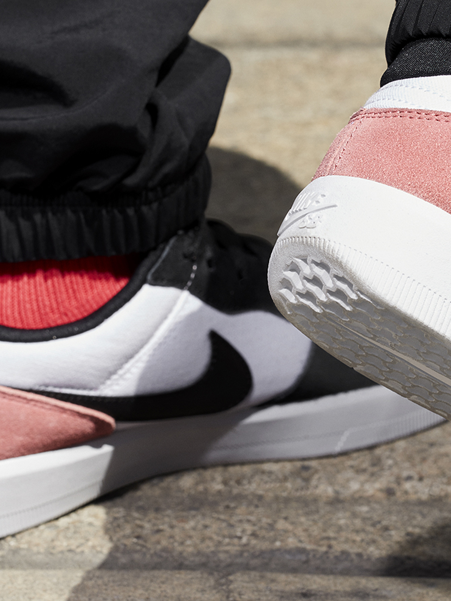 Nike SB Force 58 Cipők (pink salt/black white black)