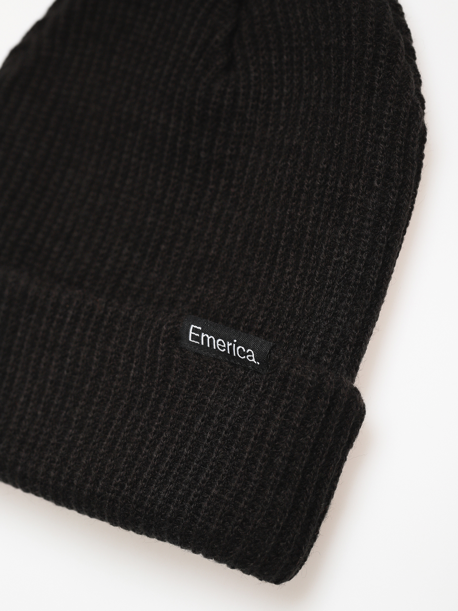 Emerica Logo Clamp Beanie Sapka (black)