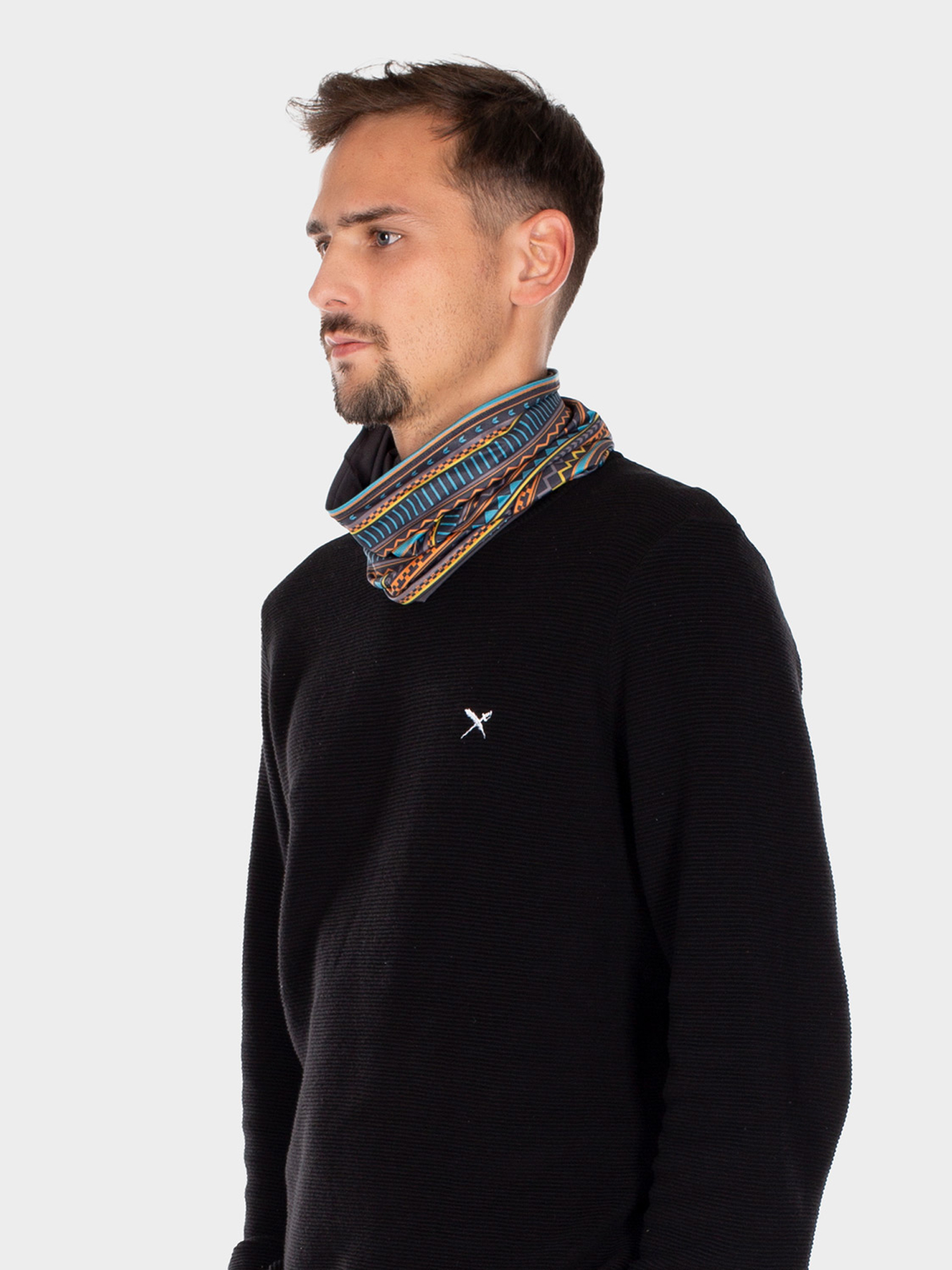 Iriedaily Variation Kendő (black/neon)