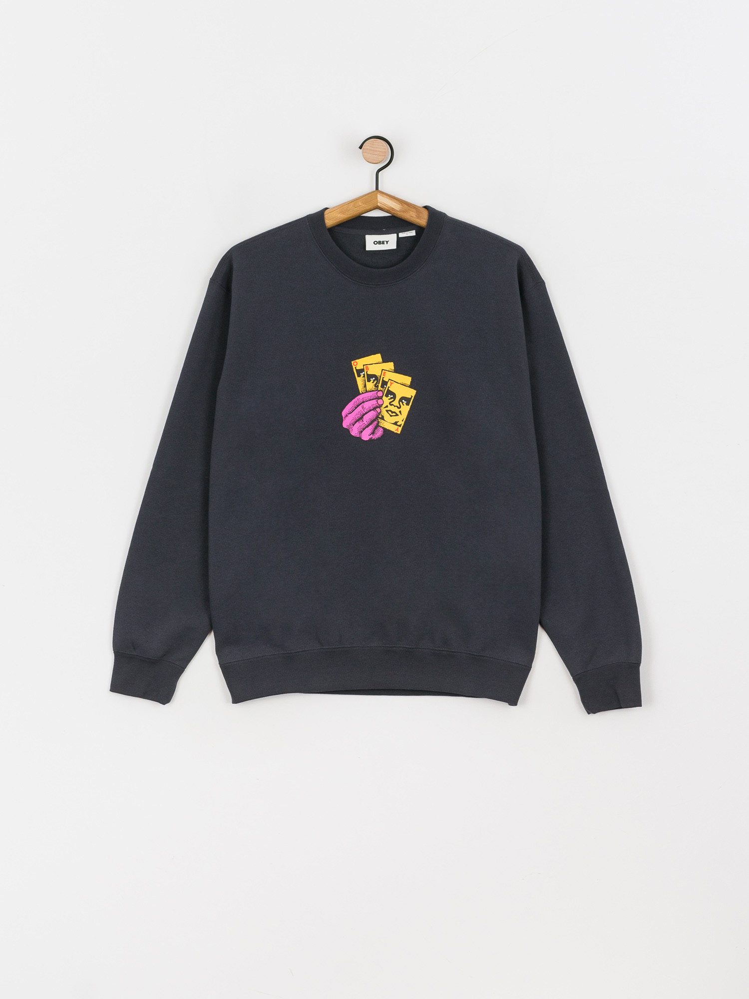 OBEY All In Pulóver (french navy)