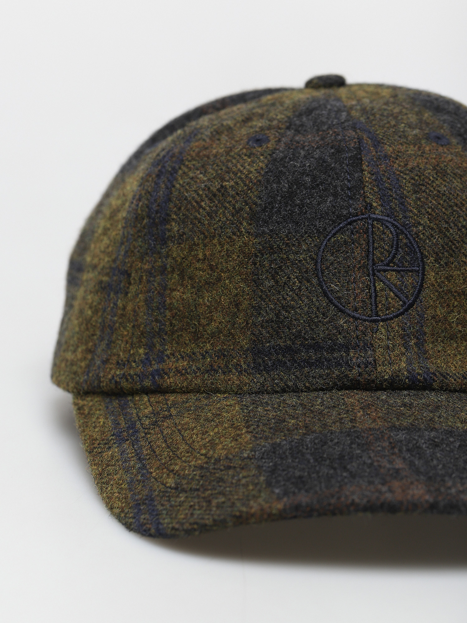 Polar Skate Wool Stroke Logo Baseball sapka (green)