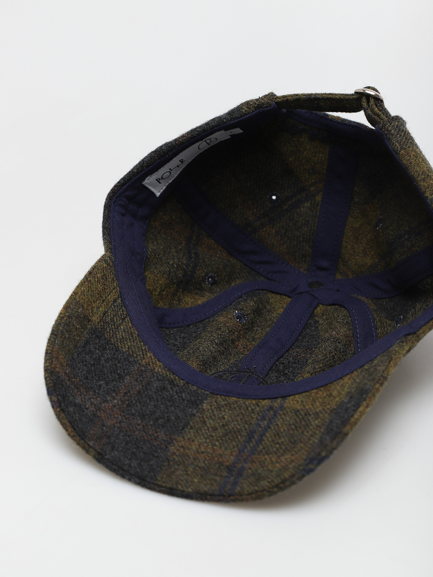 Polar Skate Wool Stroke Logo Baseball sapka (green)