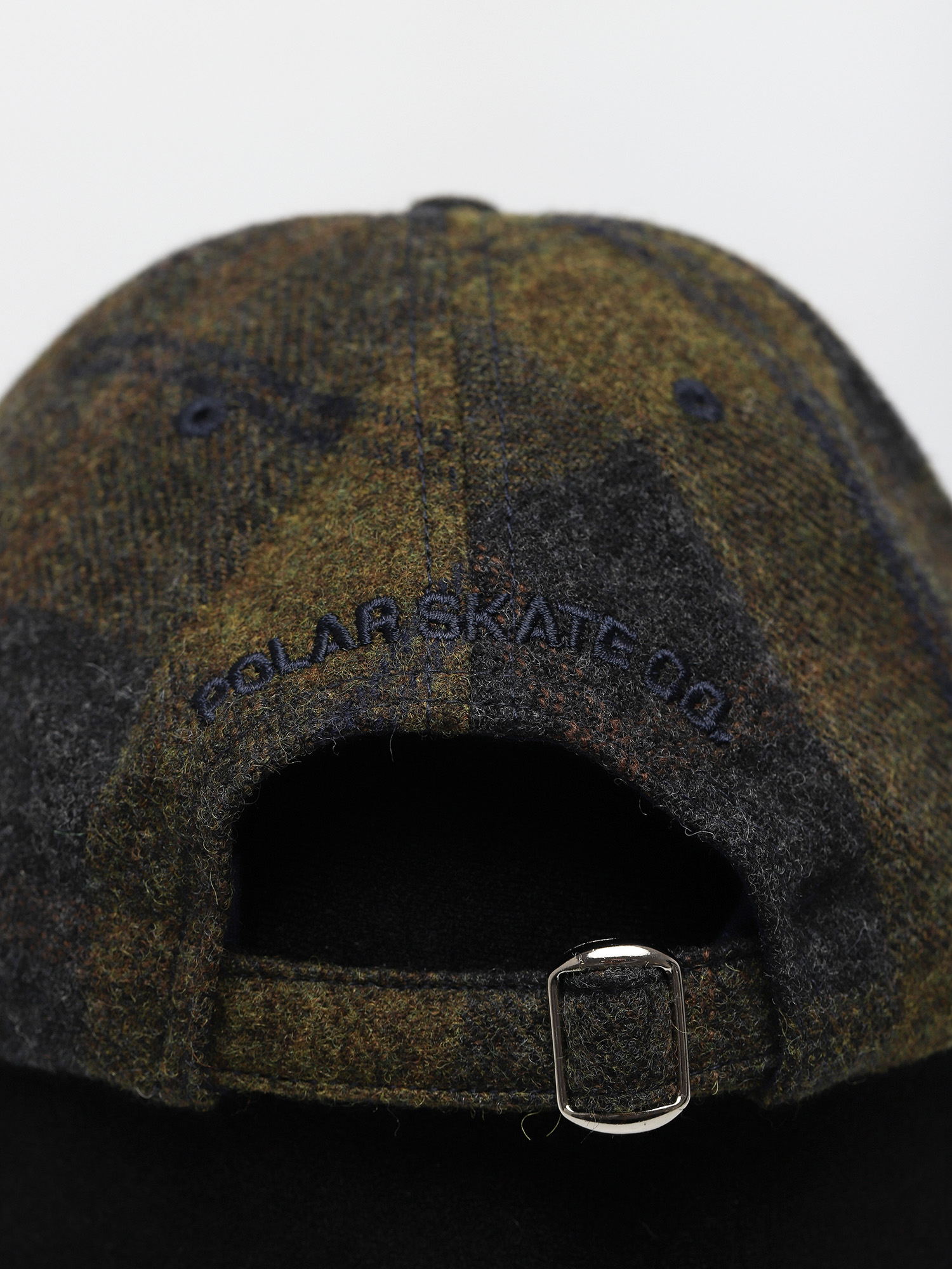 Polar Skate Wool Stroke Logo Baseball sapka (green)