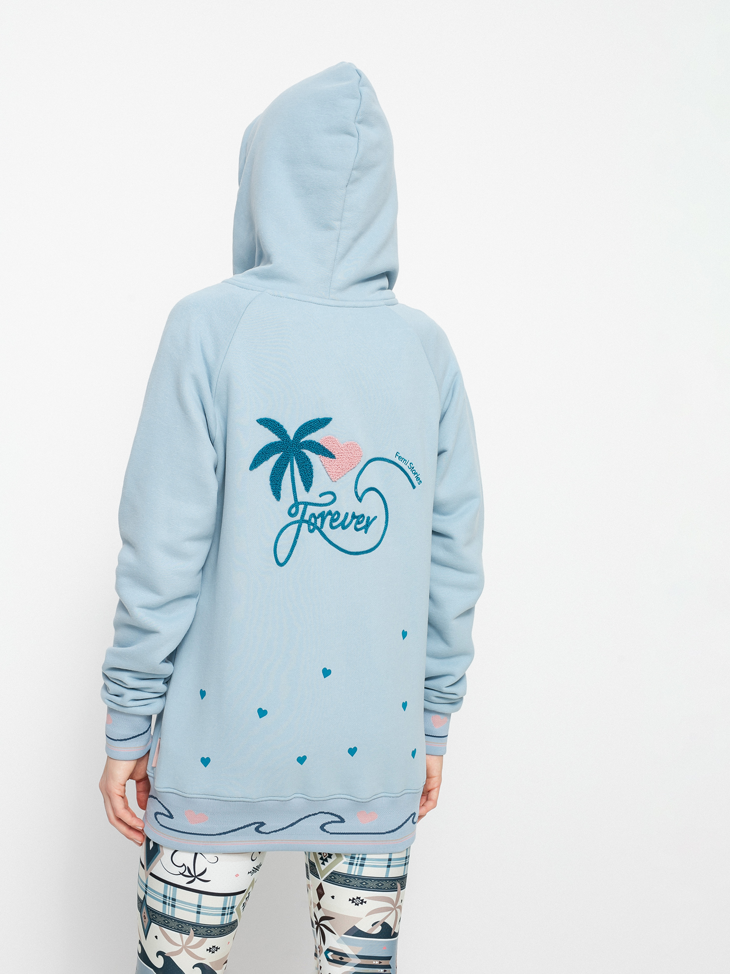 Femi Stories Kira ZHD Kapucnis pulóver Wmn (cob)