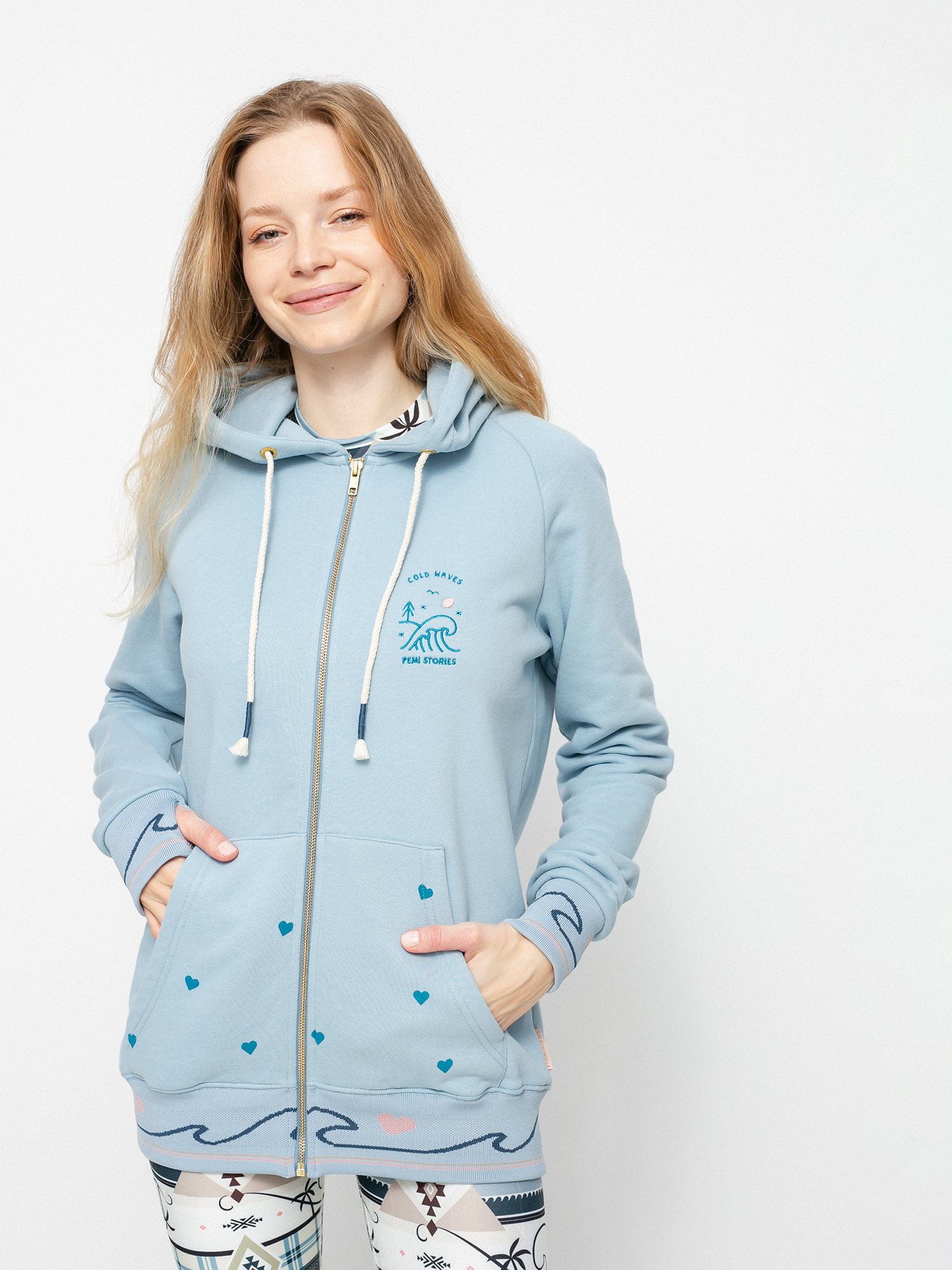 Femi Stories Kira ZHD Kapucnis pulóver Wmn (cob)