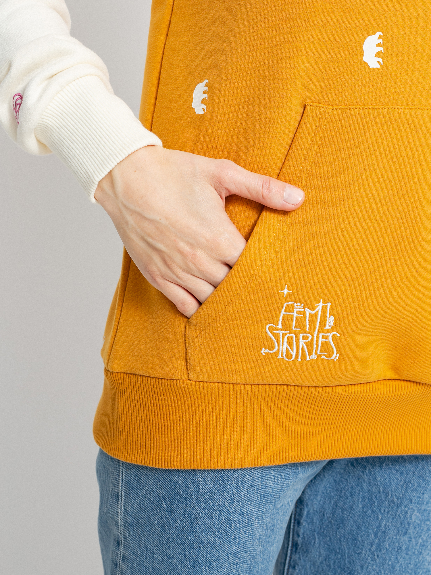 Femi Stories Novia HD Kapucnis pulóver Wmn (pcn)