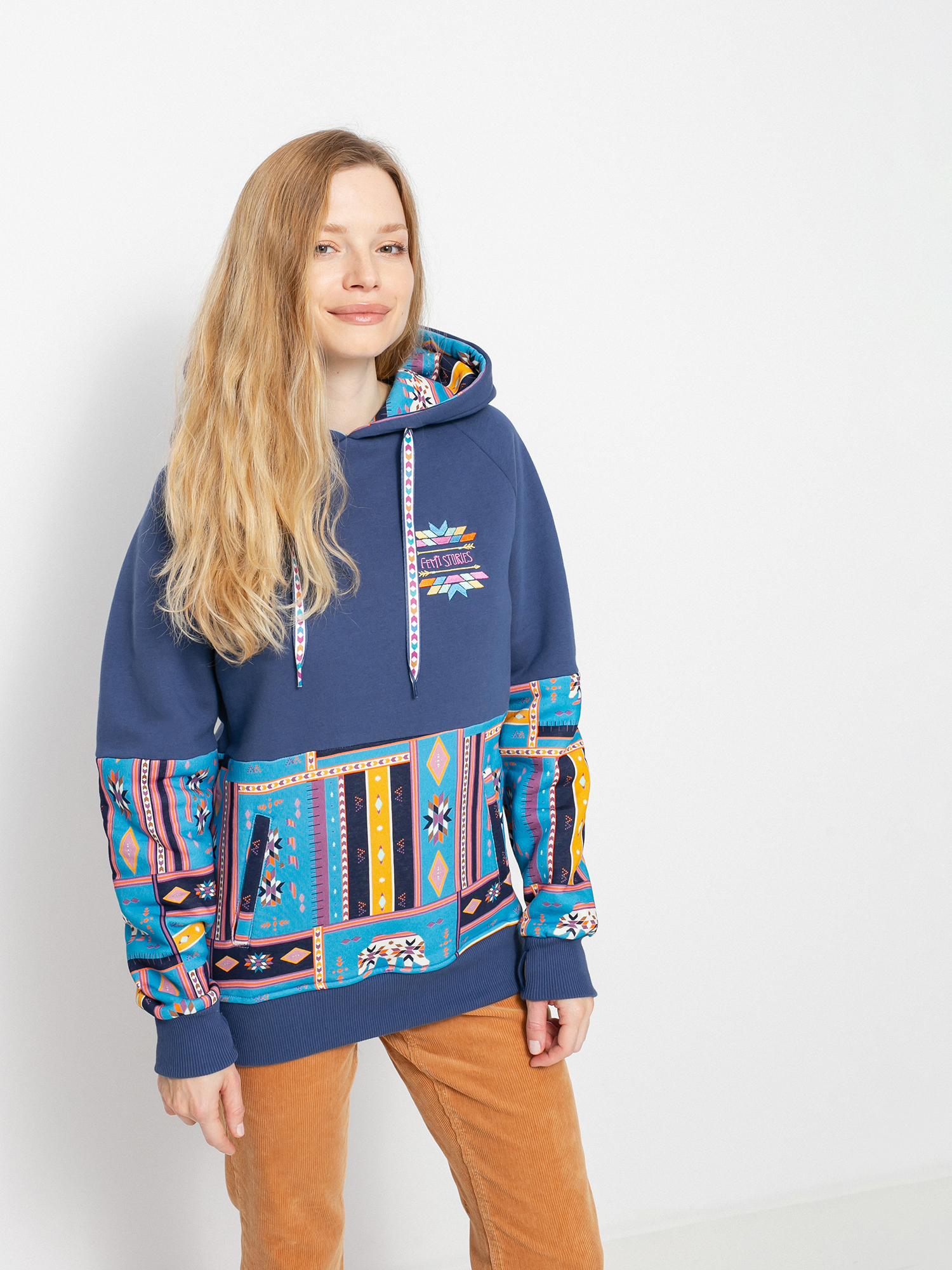 Femi Stories Kenta HD Kapucnis pulóver Wmn (wds)