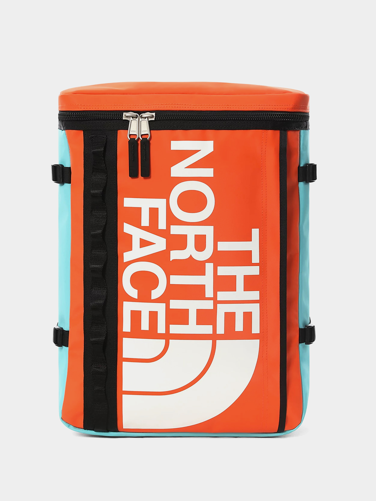 The North Face Base Camp Fuse Box Hátizsák (red orange/trans antracit blue)