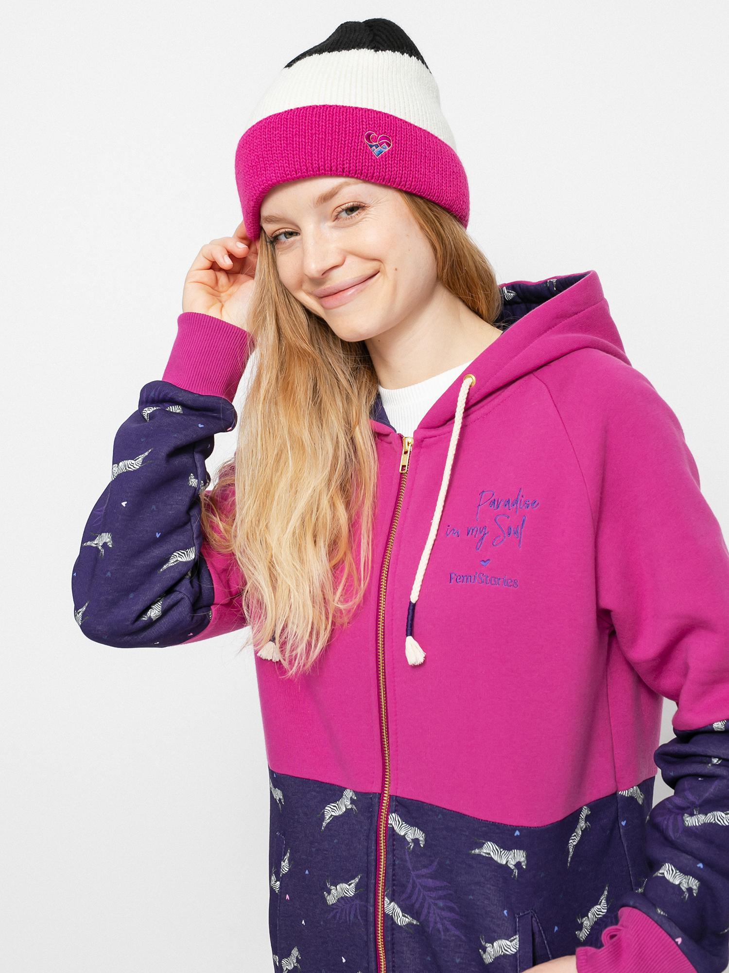 Femi Stories Mago ZHD Kapucnis pulóver Wmn (pzbr)