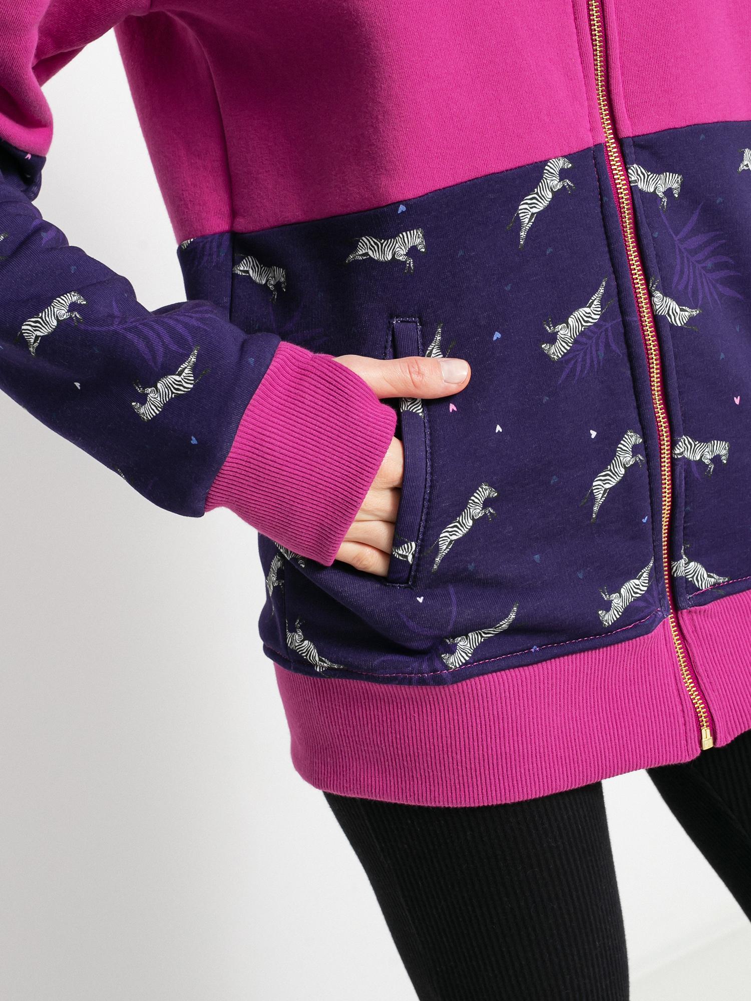 Femi Stories Mago ZHD Kapucnis pulóver Wmn (pzbr)