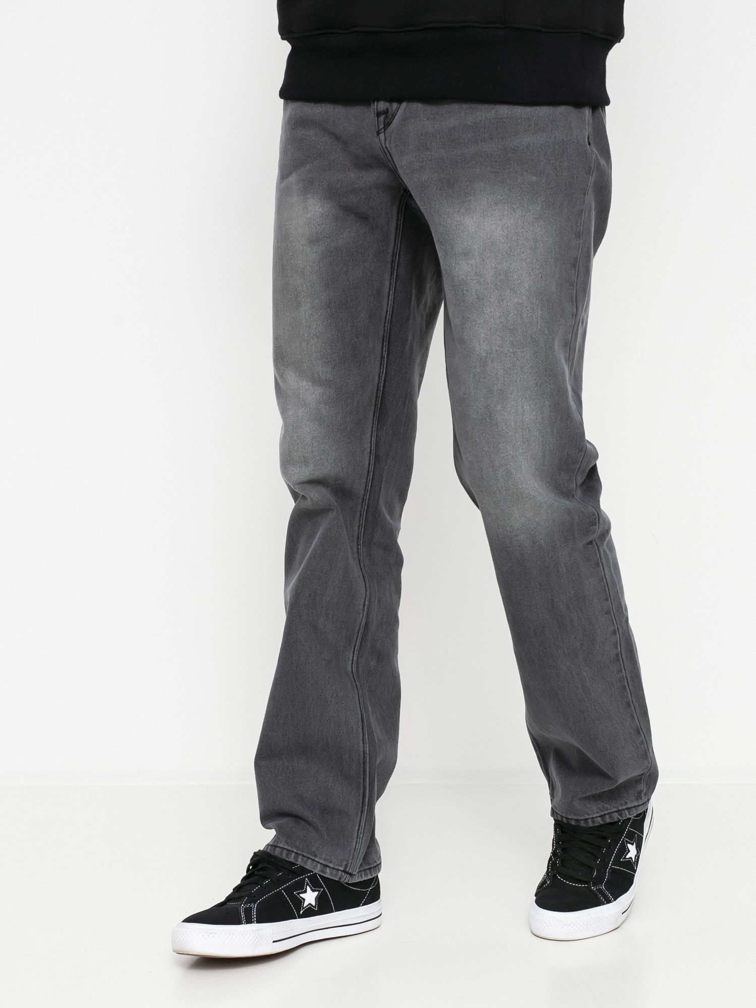Volcom Solver Denim Kisnadrág (fade to black)