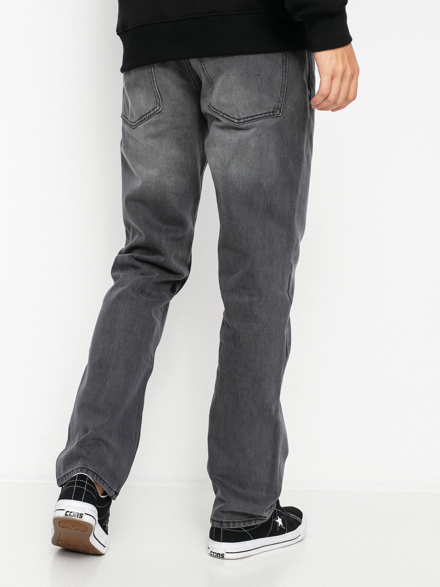 Volcom Solver Denim Kisnadrág (fade to black)