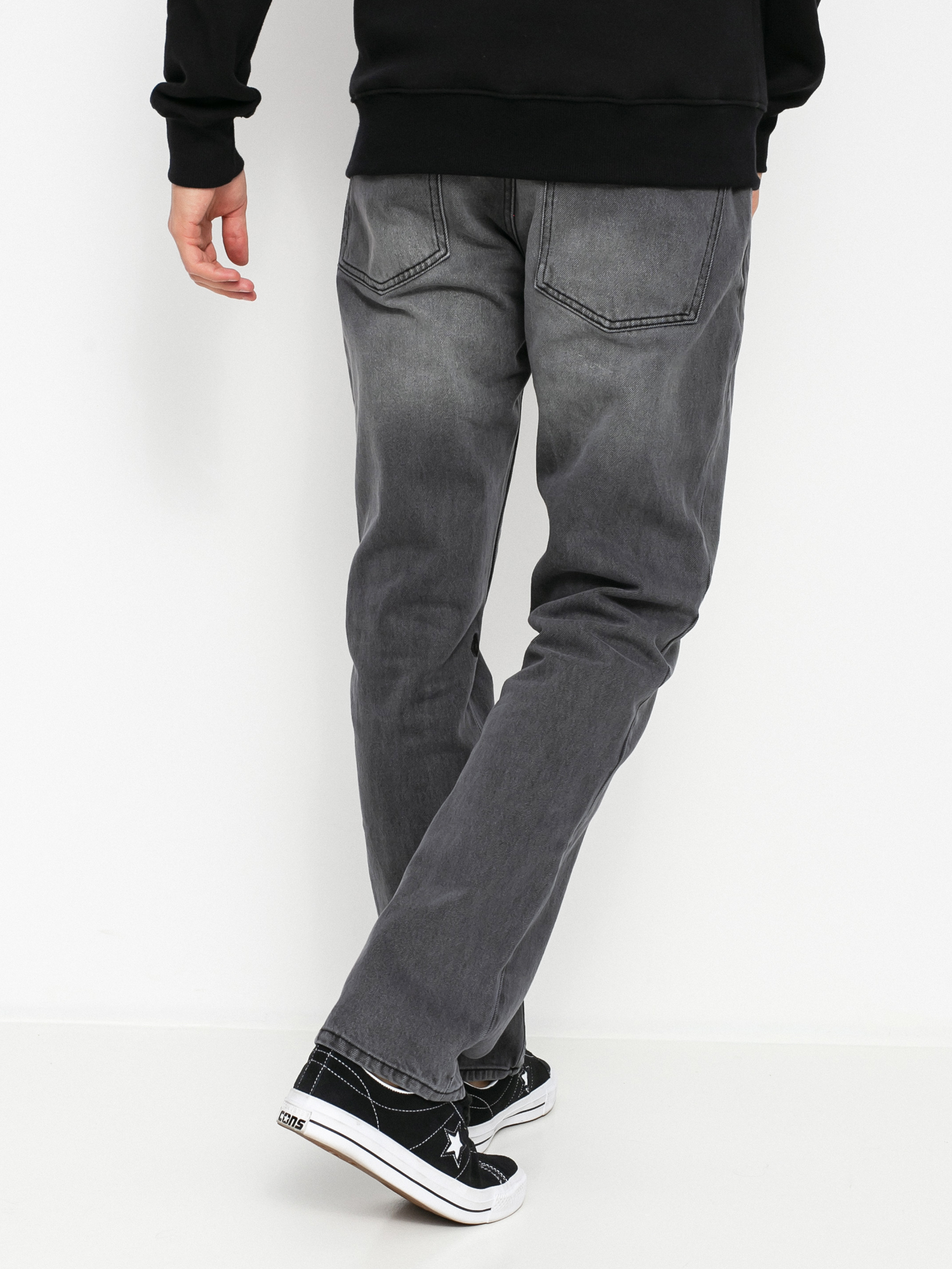 Volcom Solver Denim Kisnadrág (fade to black)