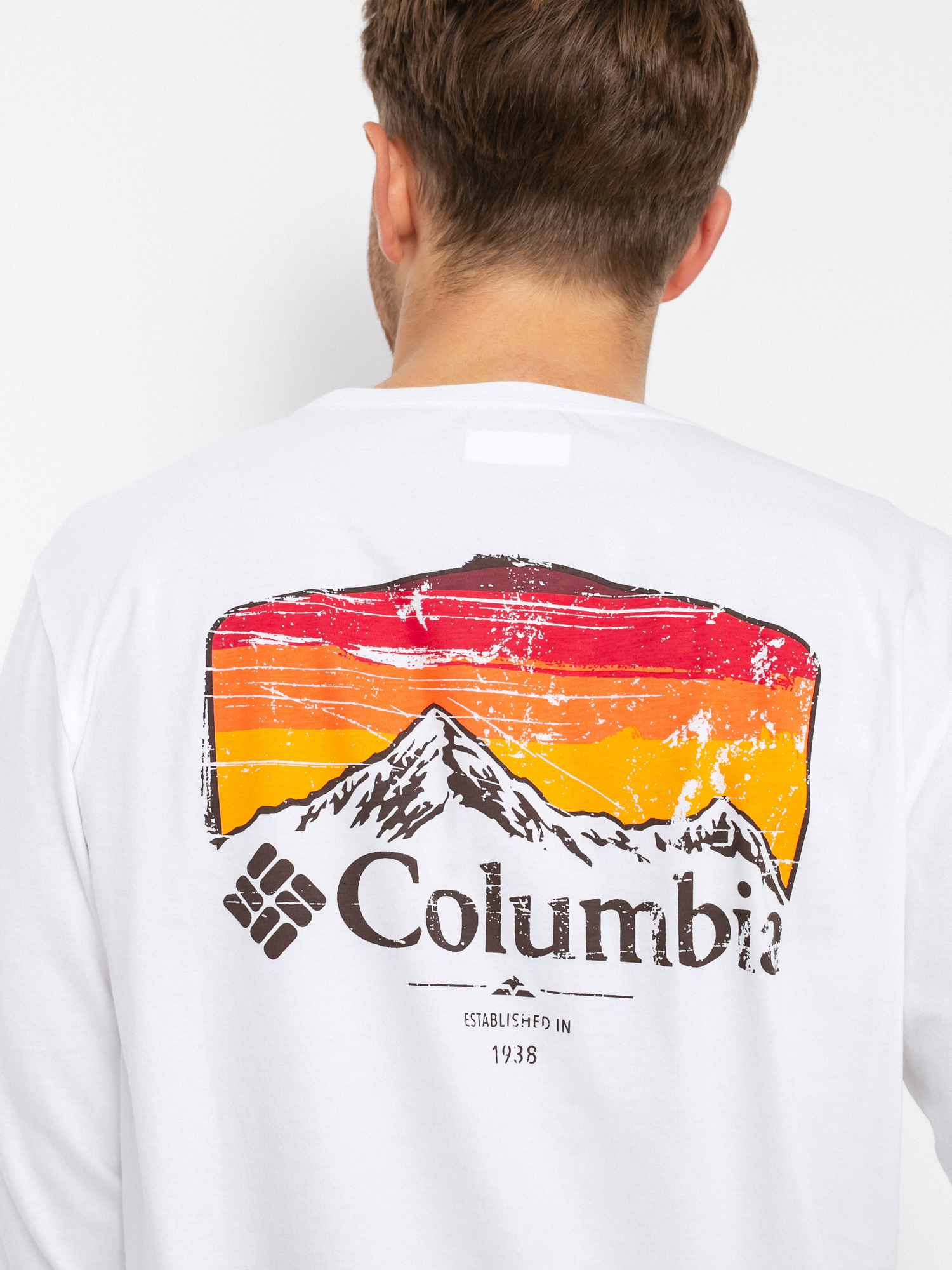 Columbia Pikewood Hosszú ujjú felső (white/hikers)