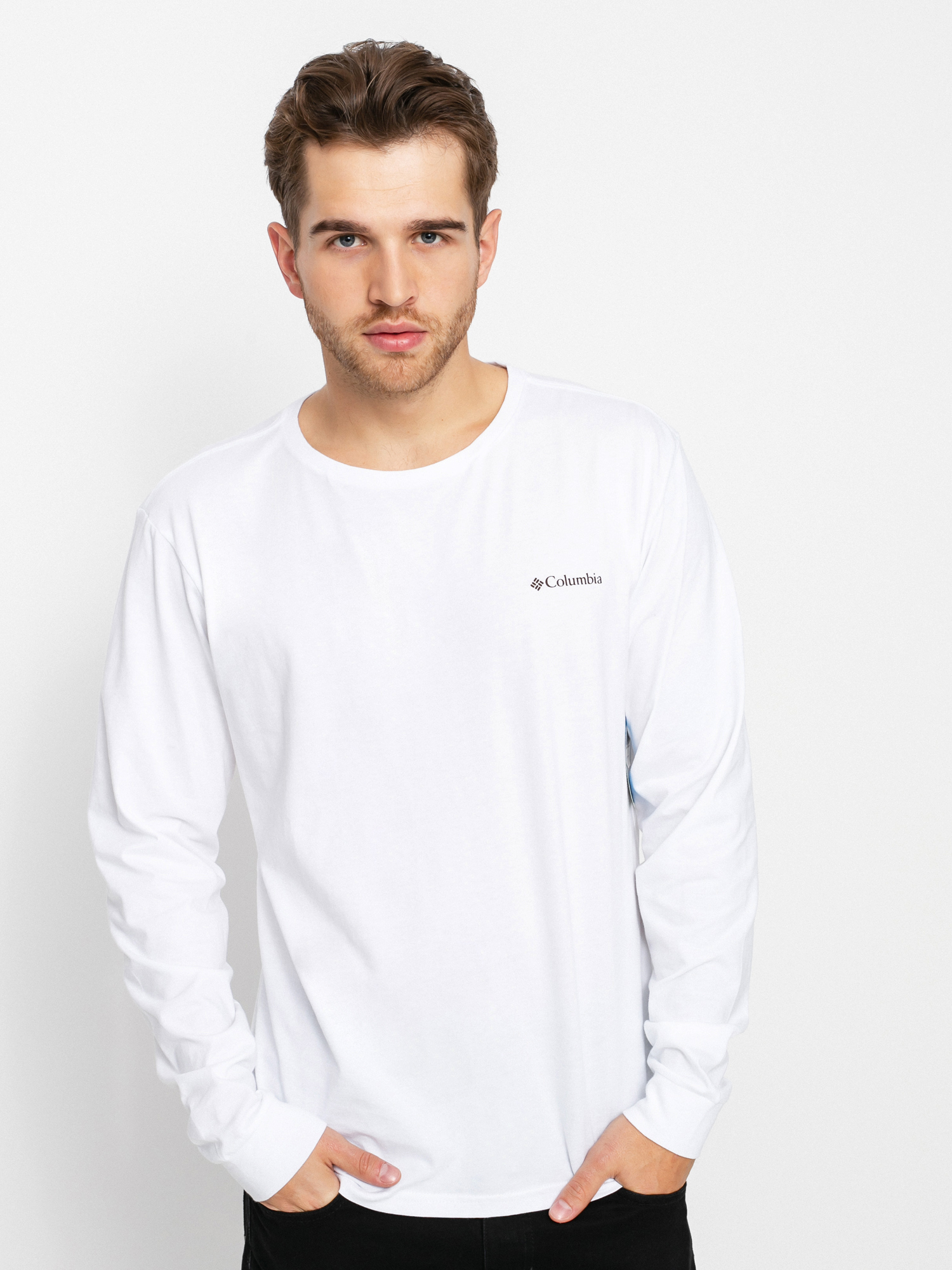 Columbia Pikewood Hosszú ujjú felső (white/hikers)