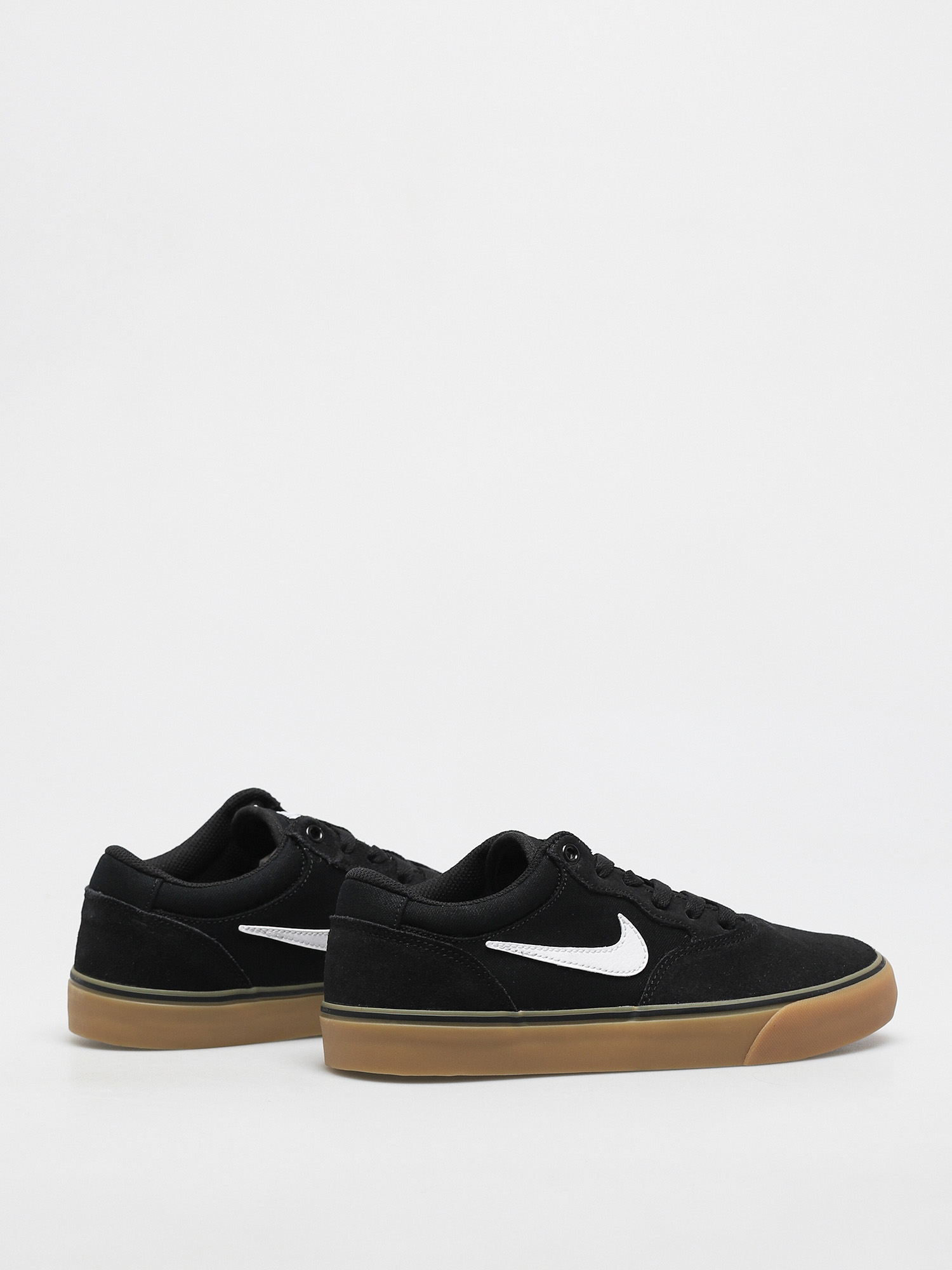 Nike SB Chron 2 Cipők (black/white black gum light brown)
