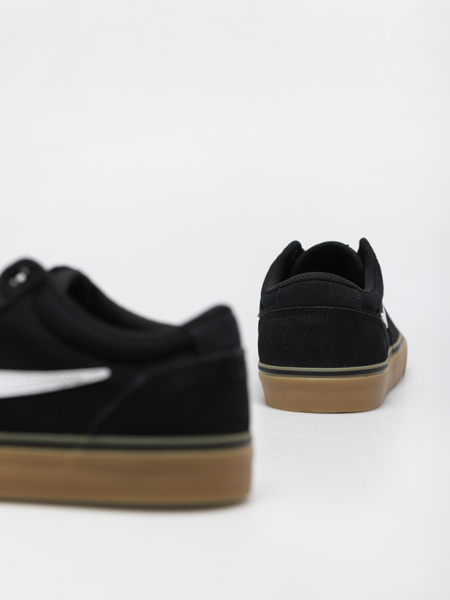 Nike SB Chron 2 Cipők (black/white black gum light brown)