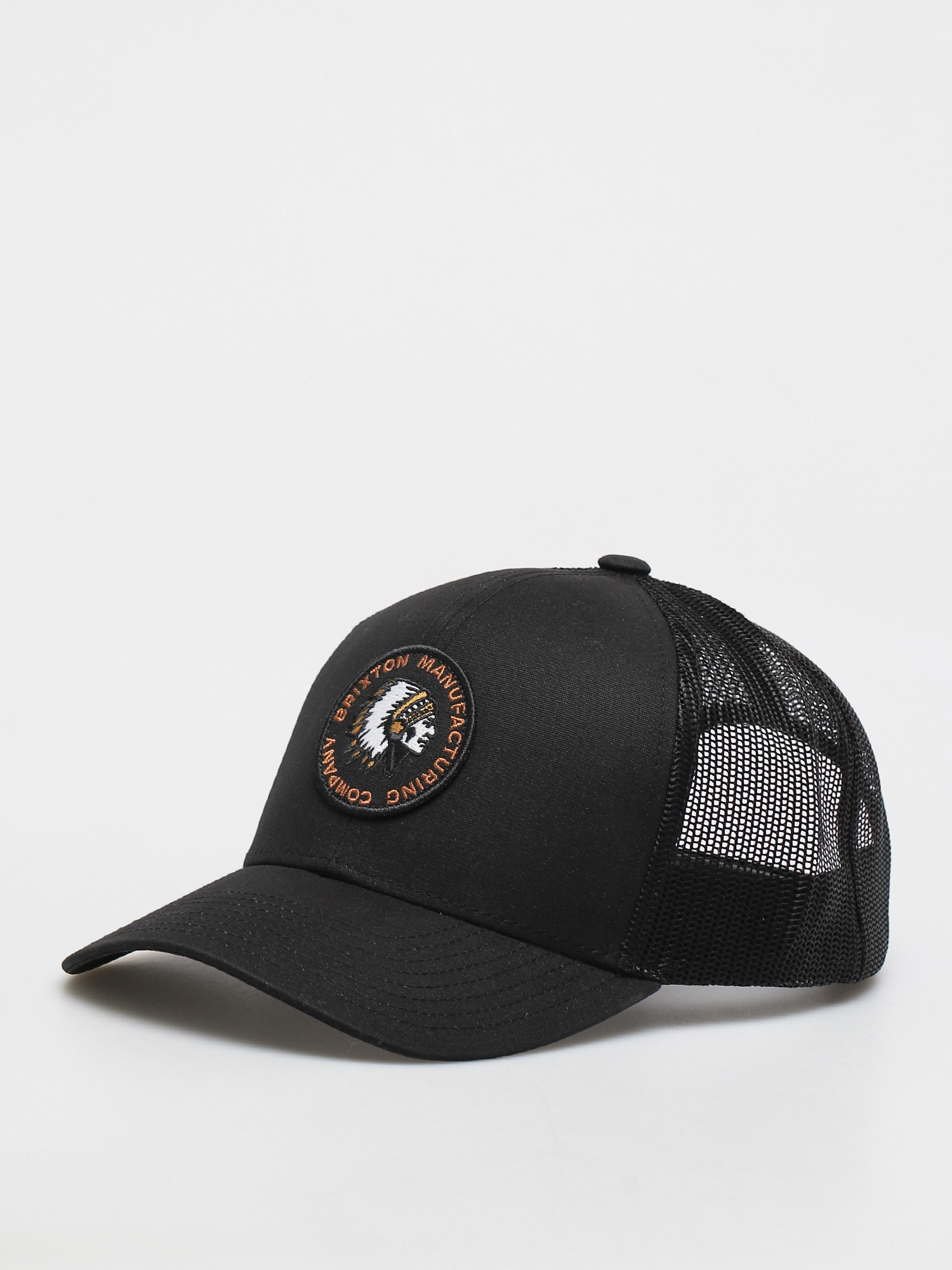 Brixton Rival Stamp X Mp Mesh Cap Baseball sapka (black)