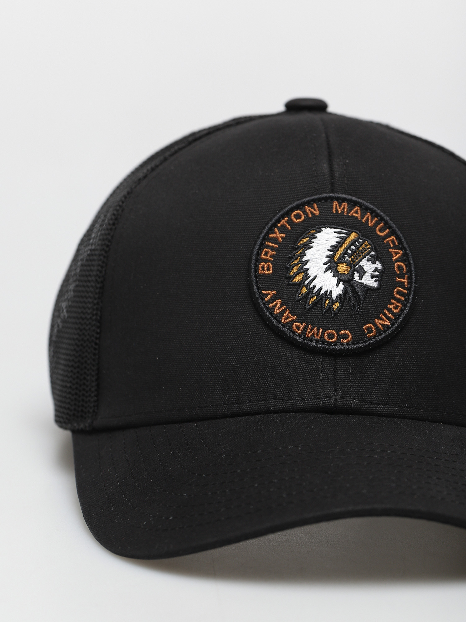 Brixton Rival Stamp X Mp Mesh Cap Baseball sapka (black)