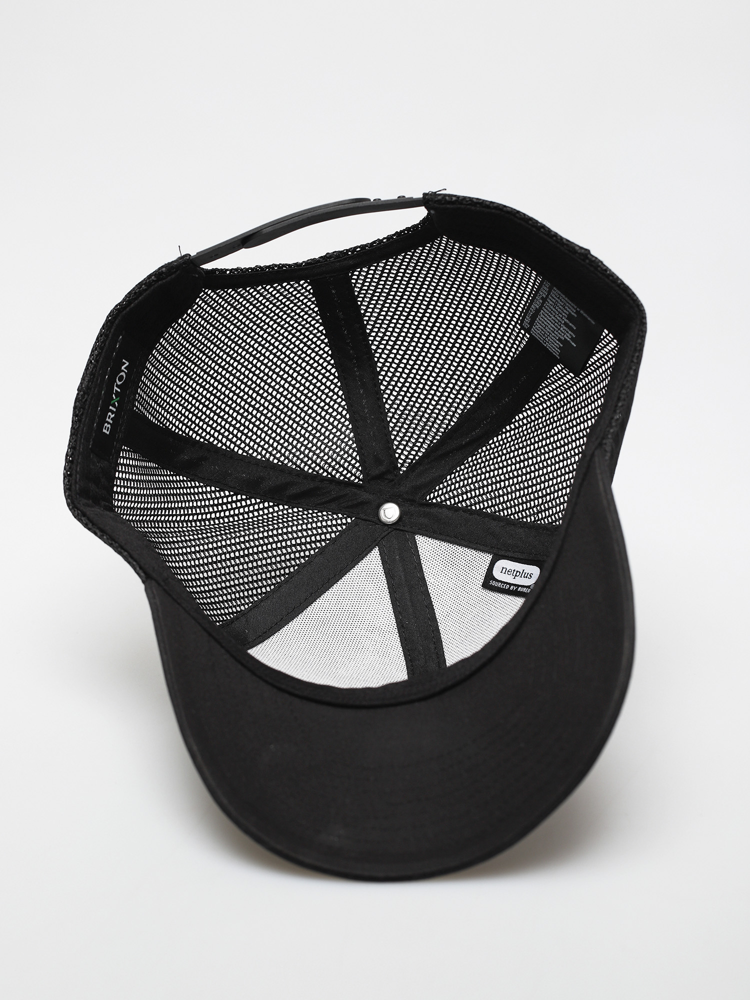 Brixton Rival Stamp X Mp Mesh Cap Baseball sapka (black)