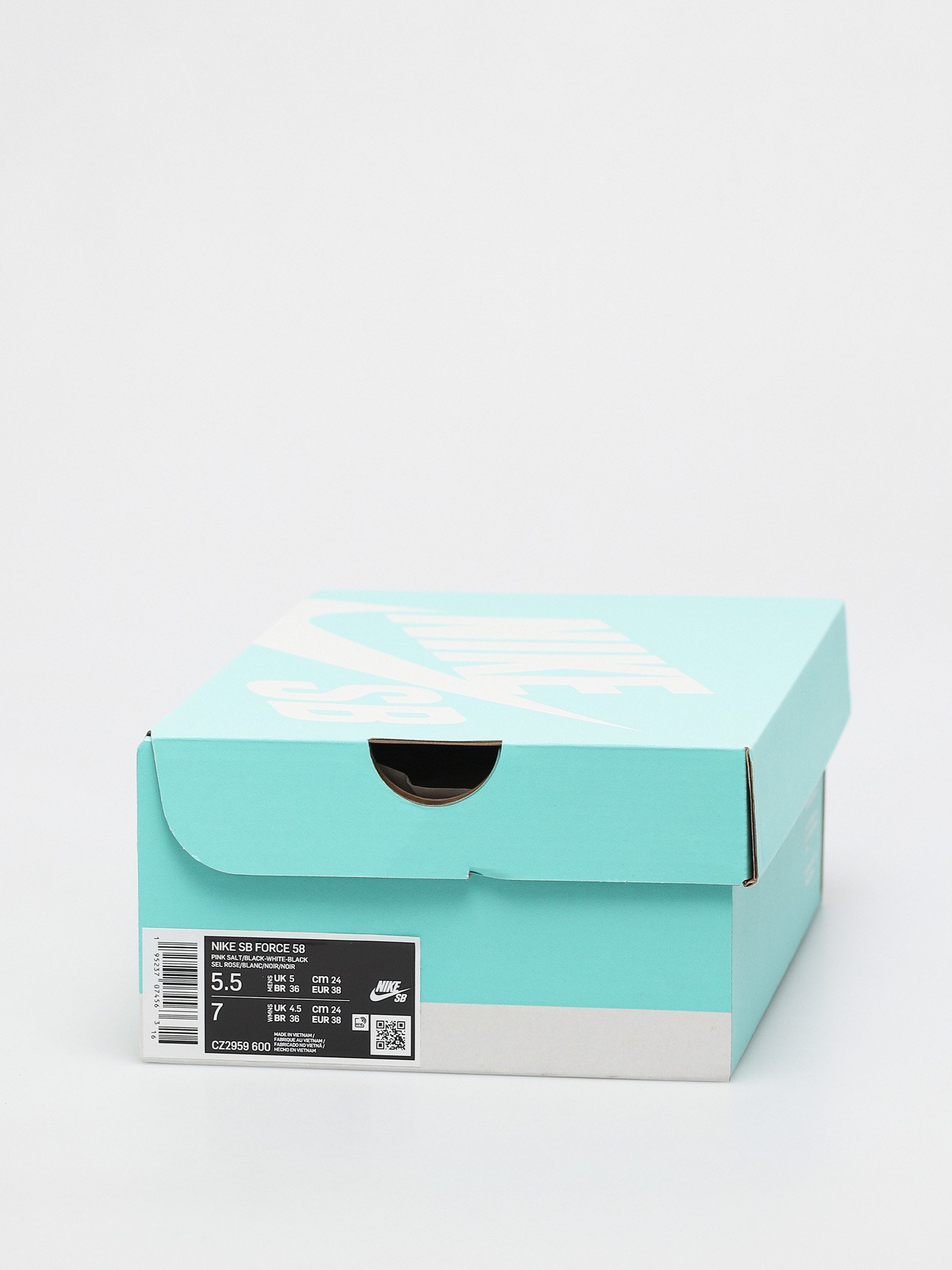 Nike SB Force 58 Cipők (pink salt/black white black)