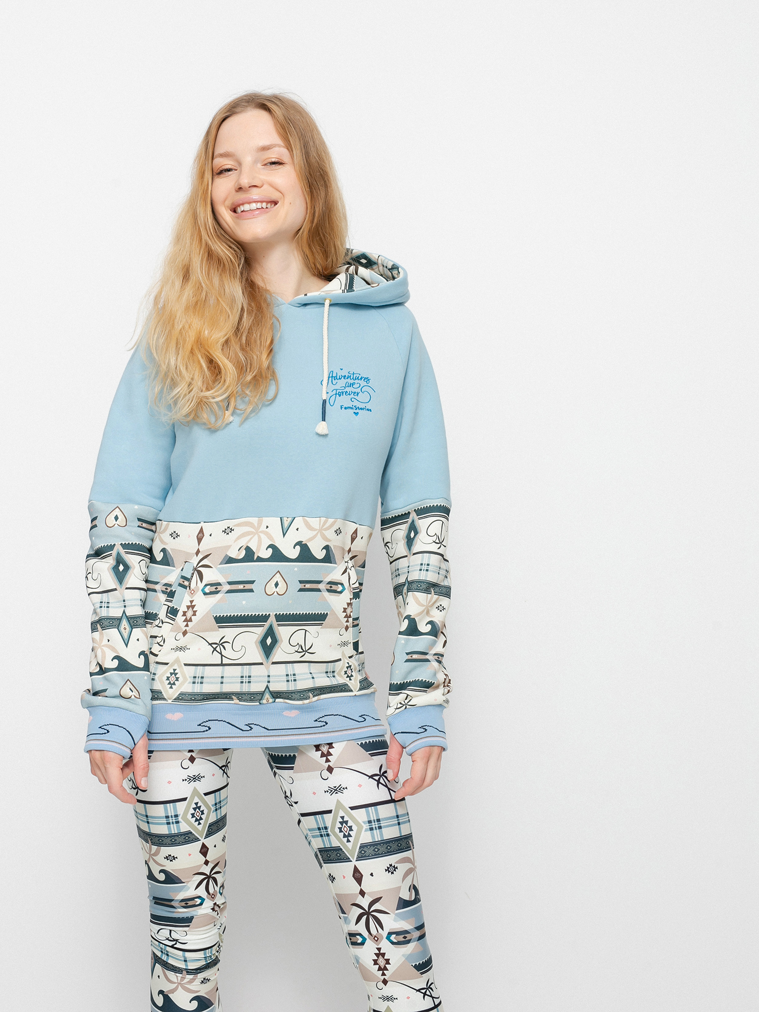 Femi Stories Kenta HD Kapucnis pulóver Wmn (cws)