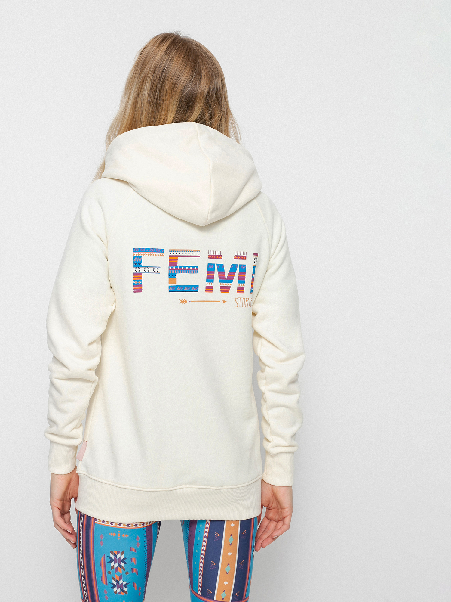 Femi Stories Andel ZHD Kapucnis pulóver Wmn (ecr)