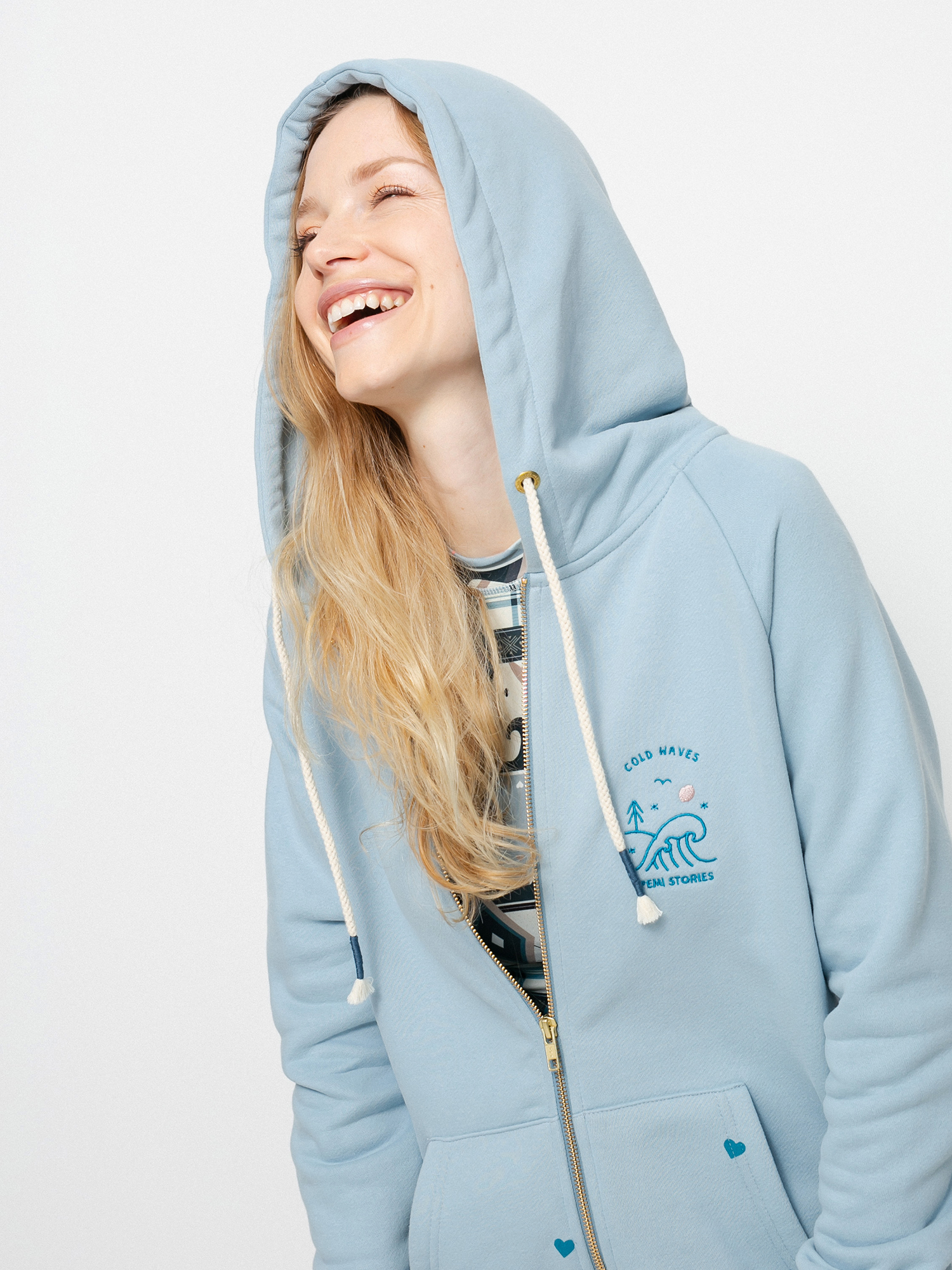 Femi Stories Kira ZHD Kapucnis pulóver Wmn (cob)