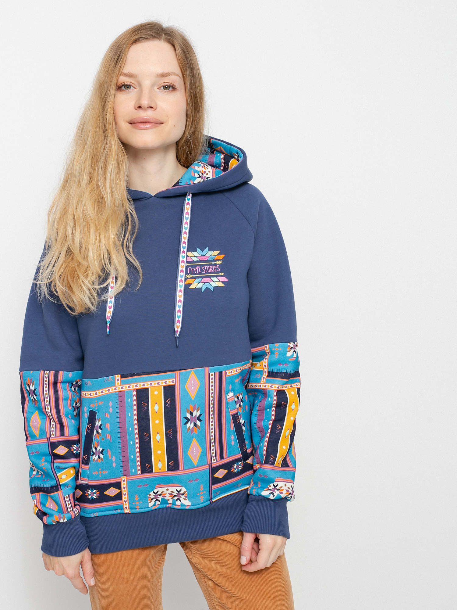 Femi Stories Kenta HD Kapucnis pulóver Wmn (wds)