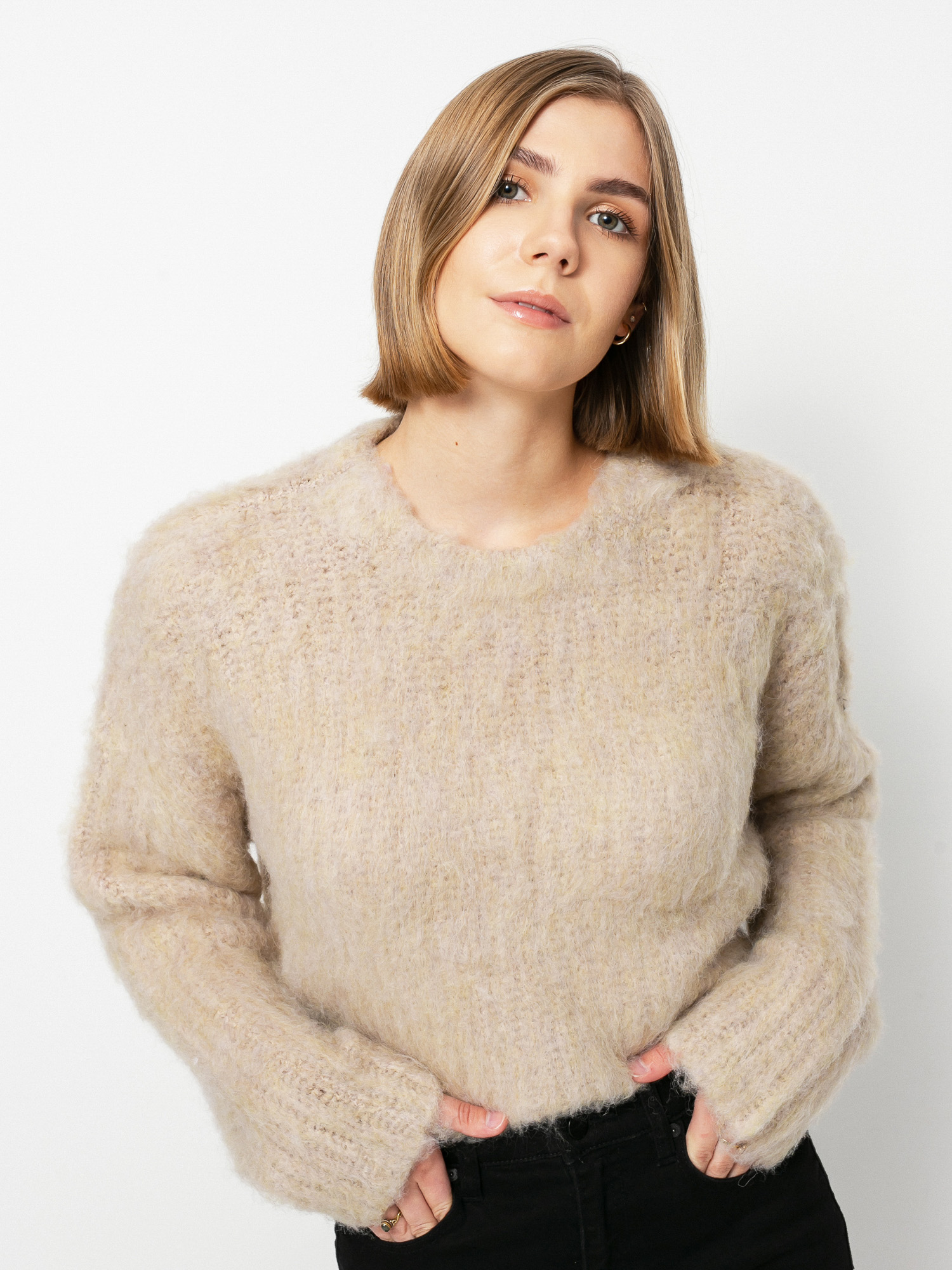 OBEY Robyn Pulóver Wmn (tan)