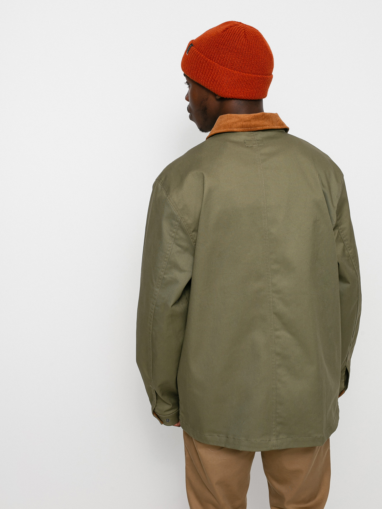 Brixton Survey X Chore Coat Dzseki (military olive)