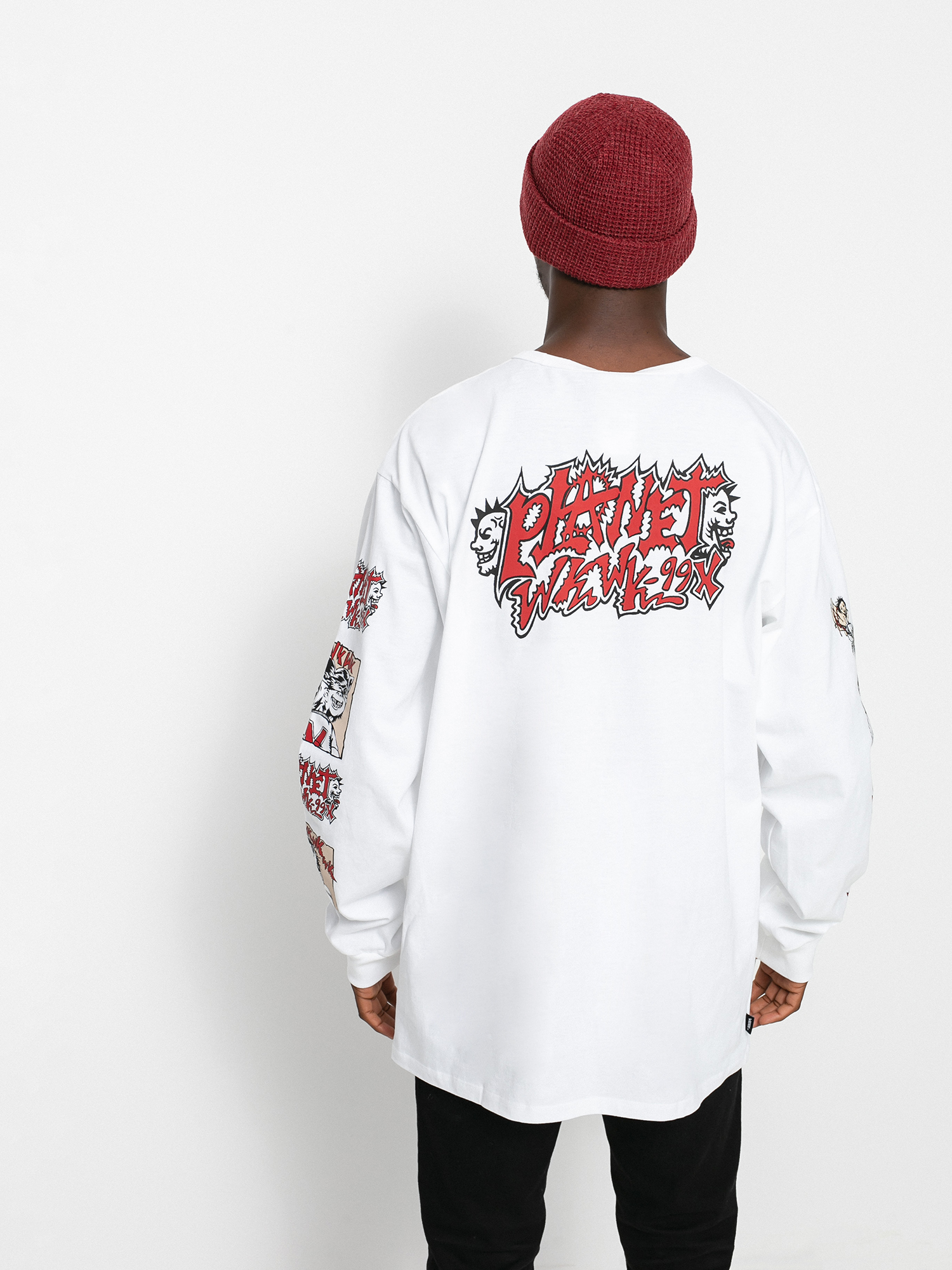 Vans Off The Wall Gallery Dwiky Ka Hosszú ujjú felső (white)