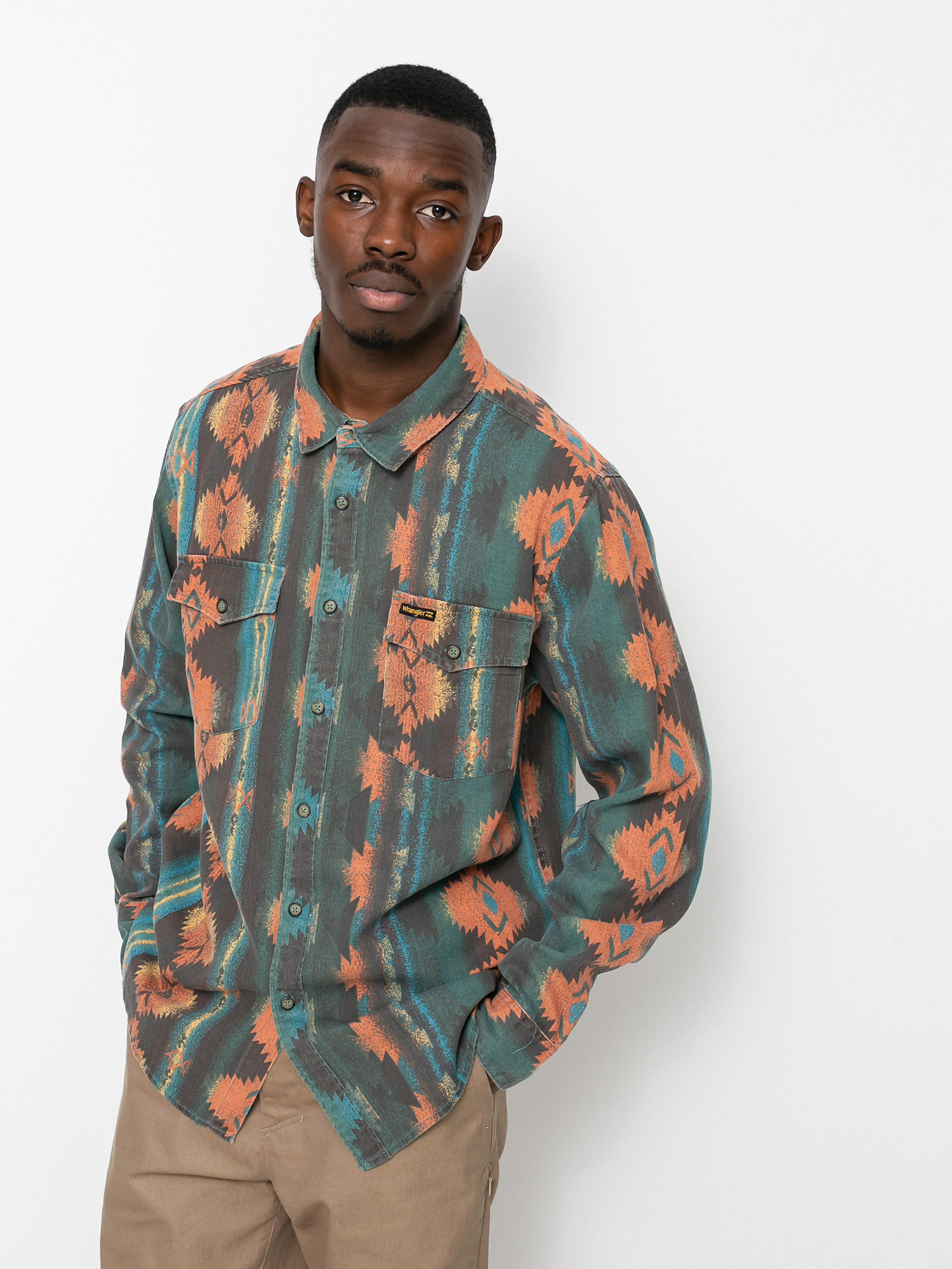 Billabong X Wrangler Westward Twill Ing (coffee)