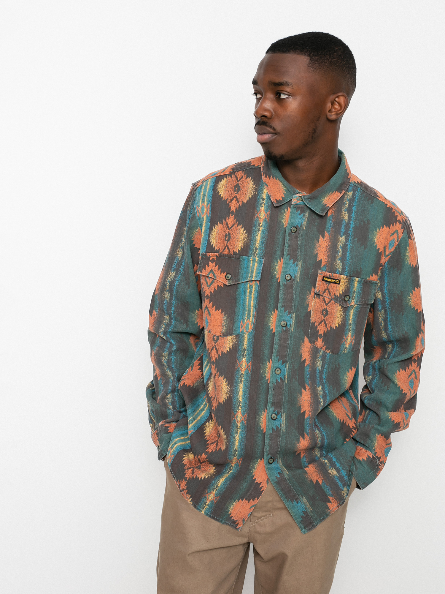 Billabong X Wrangler Westward Twill Ing (coffee)