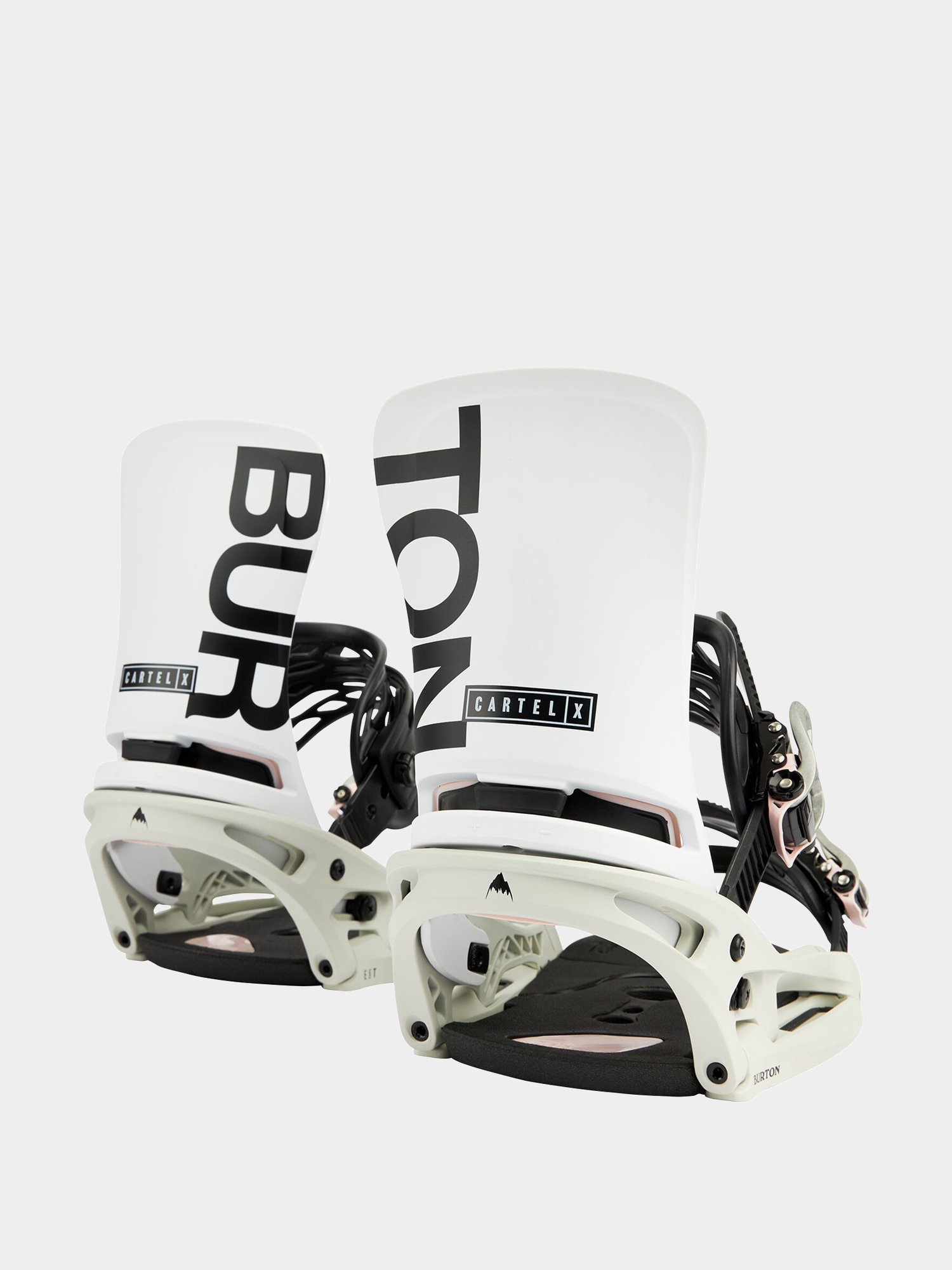 Férfi Burton Cartel X Est Snowboard kötés (white/gray/logo)