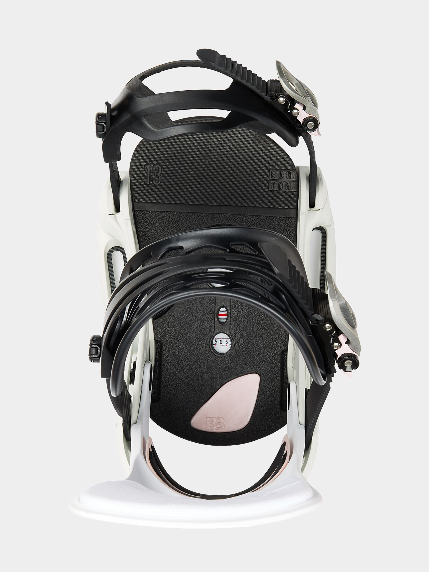 Férfi Burton Cartel X Est Snowboard kötés (white/gray/logo)