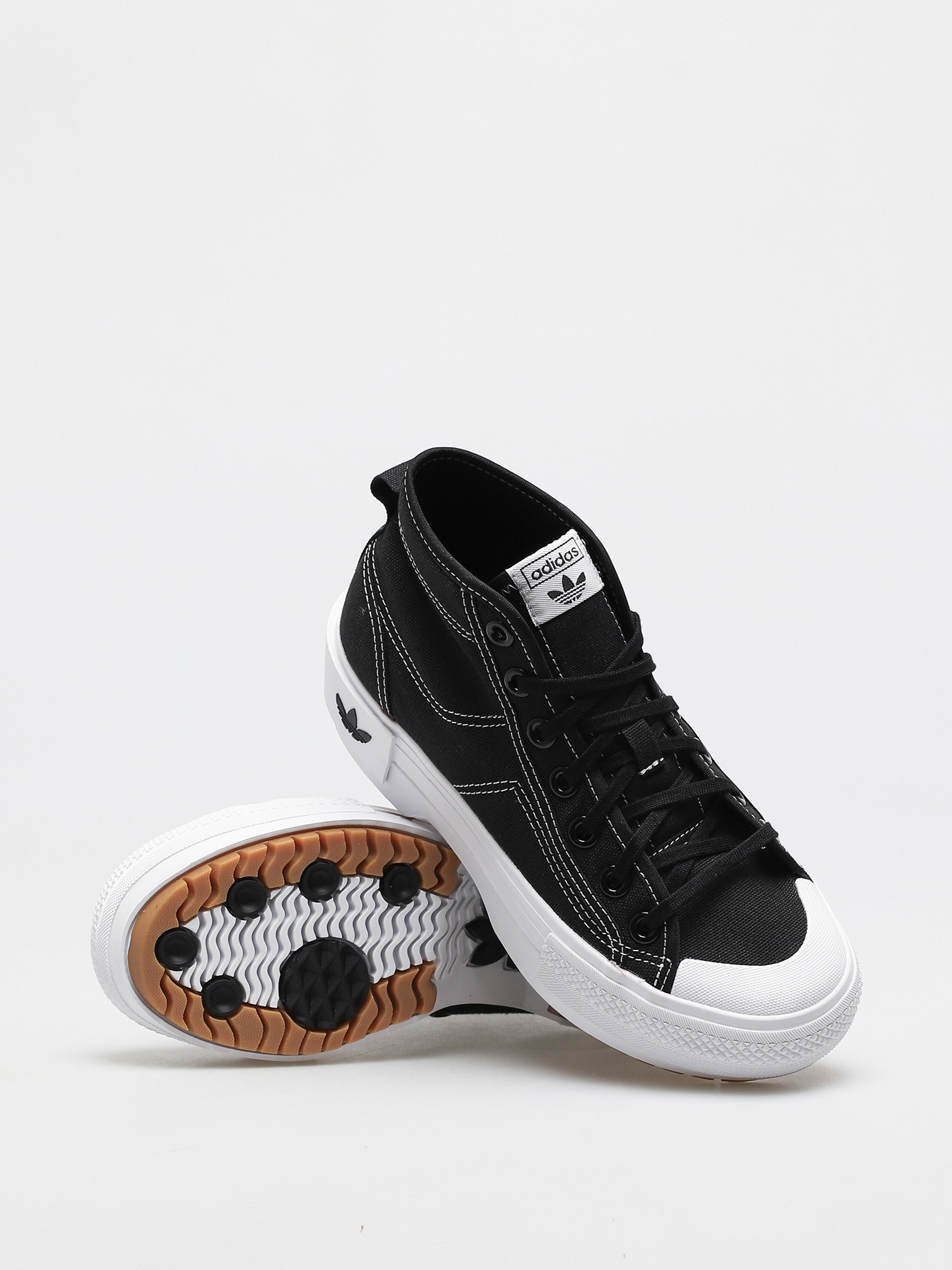 adidas Originals Nizza Trek Cipők Wmn (cblack/ftwwht/gum3)