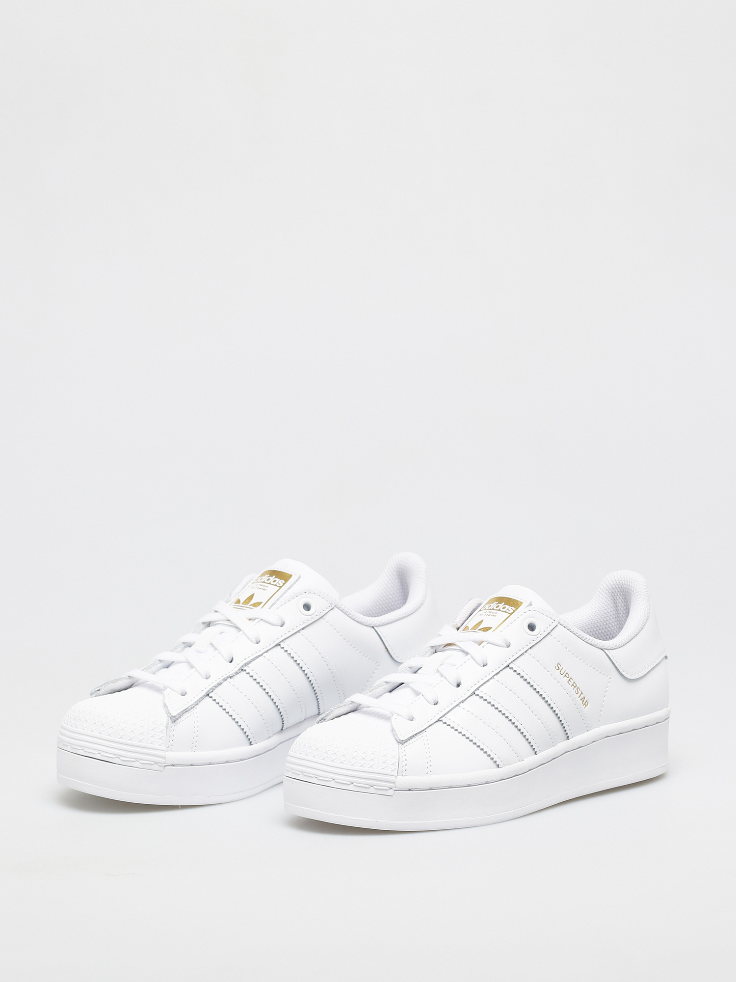 Adidas Originals Superstar Bold Cipők Wmn (ftwwht/ftwwht/goldmt)