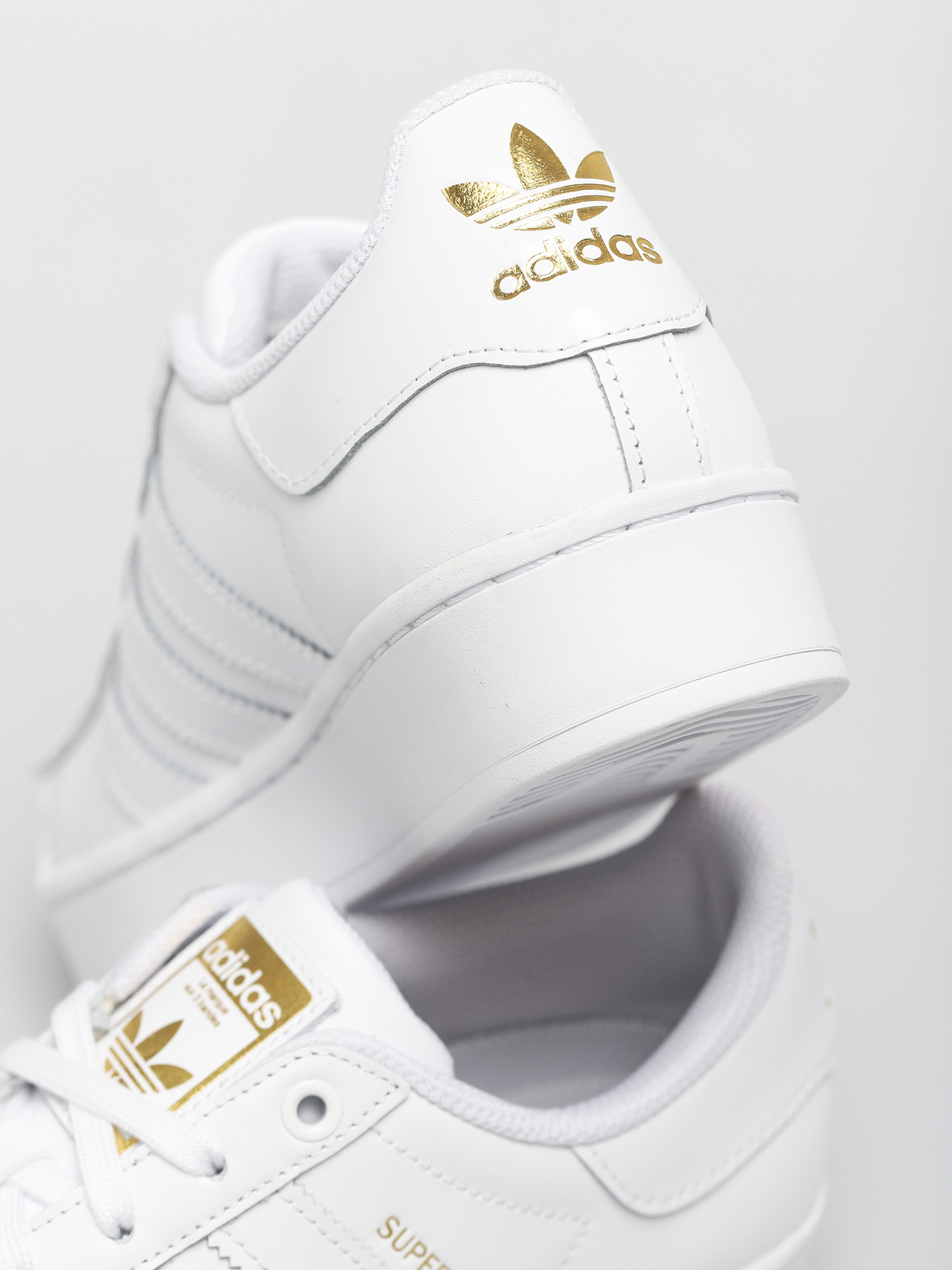 Adidas Originals Superstar Bold Cipők Wmn (ftwwht/ftwwht/goldmt)