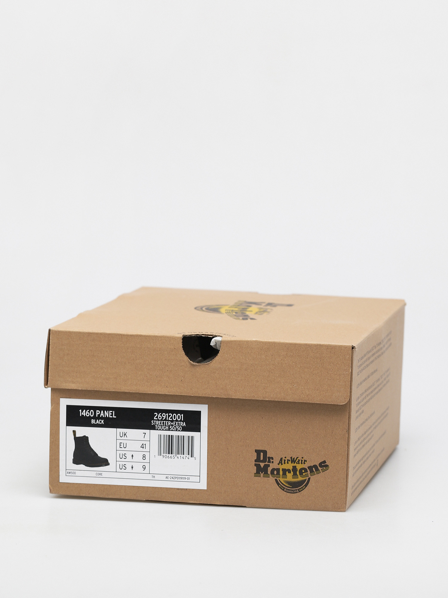 Dr. Martens 1460 Panel Cipők (black)