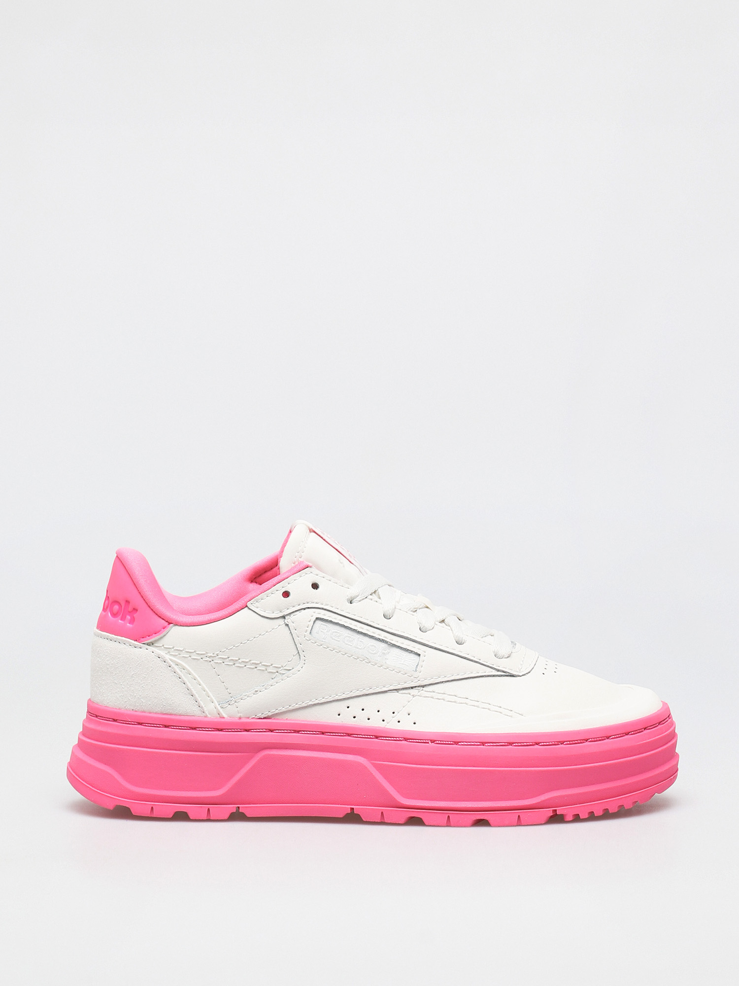 Reebok Club C Double Geo Cipők Wmn (chalk/chalk/atopnk)