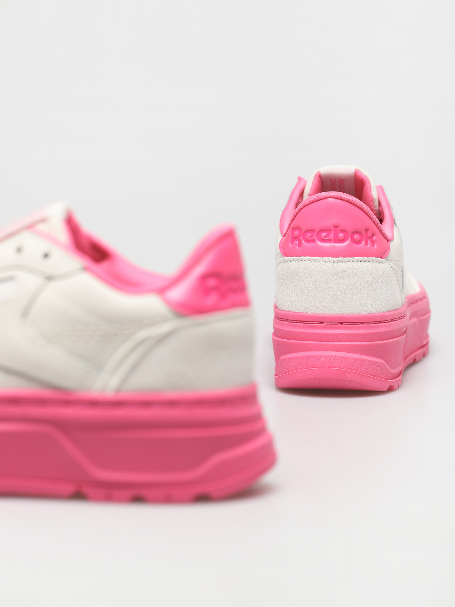 Reebok Club C Double Geo Cipők Wmn (chalk/chalk/atopnk)