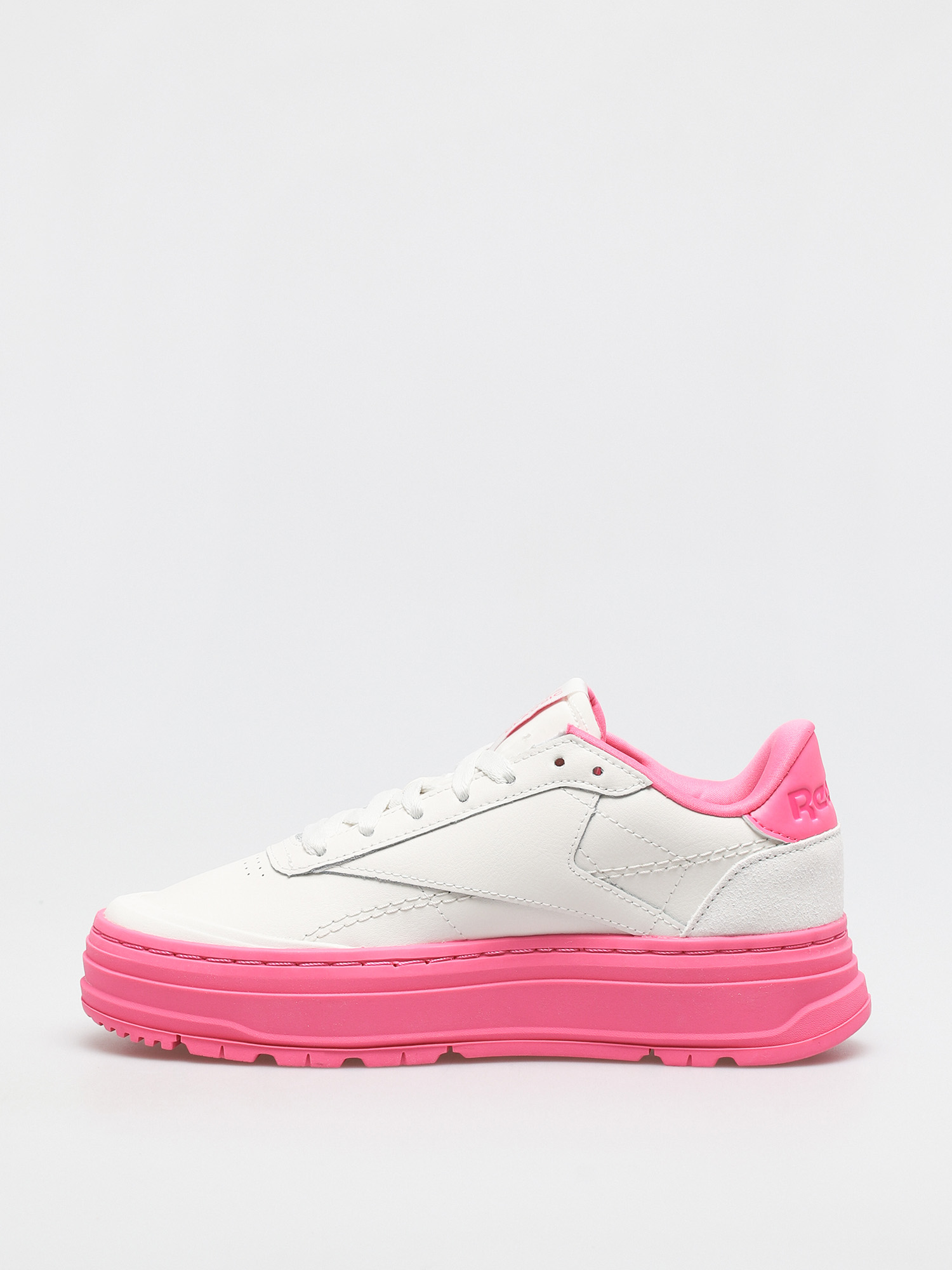 Reebok Club C Double Geo Cipők Wmn (chalk/chalk/atopnk)