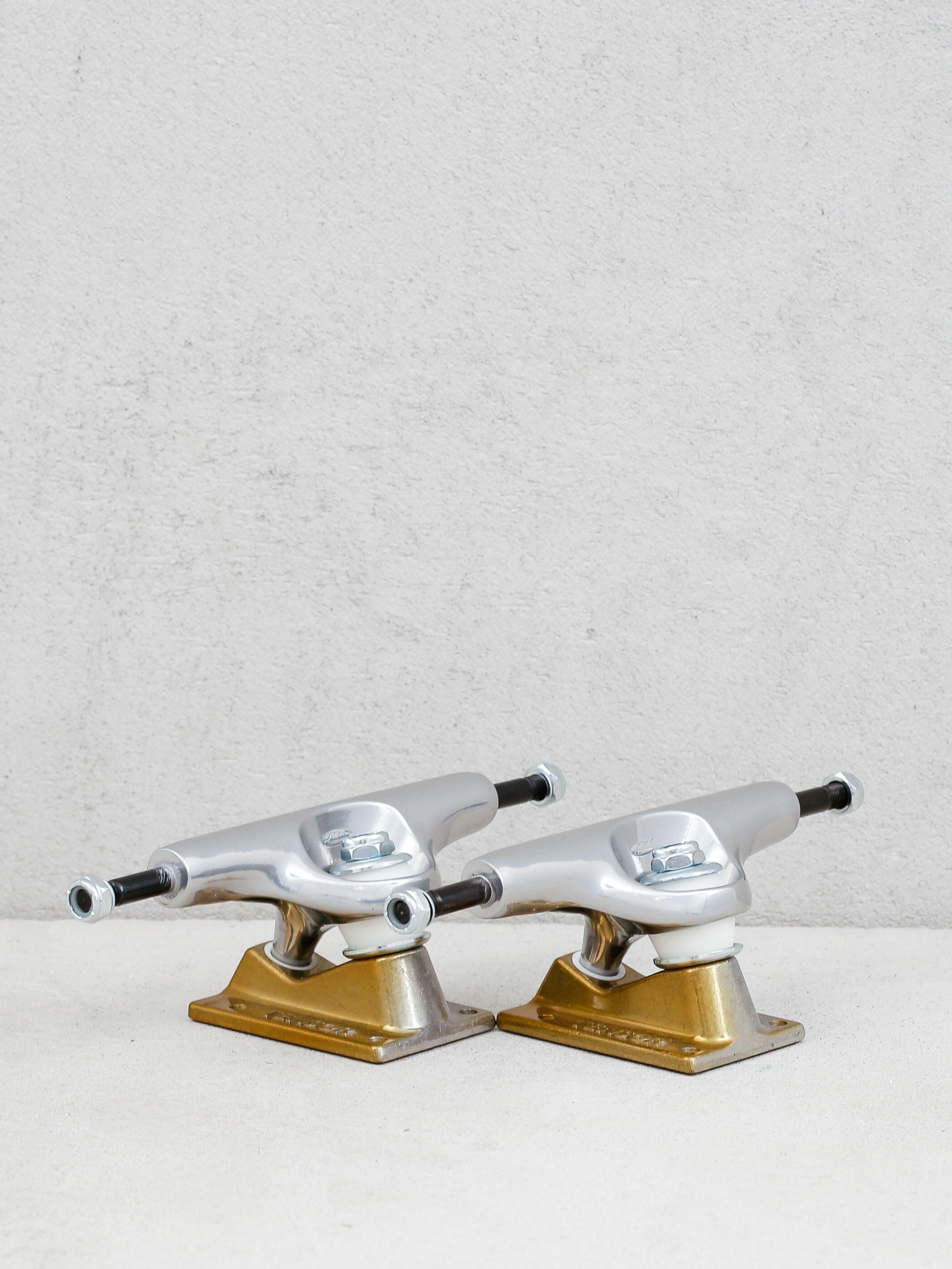 Tensor Alum Stencil Mirror Gördeszka felfüggesztés (raw/gold fade)