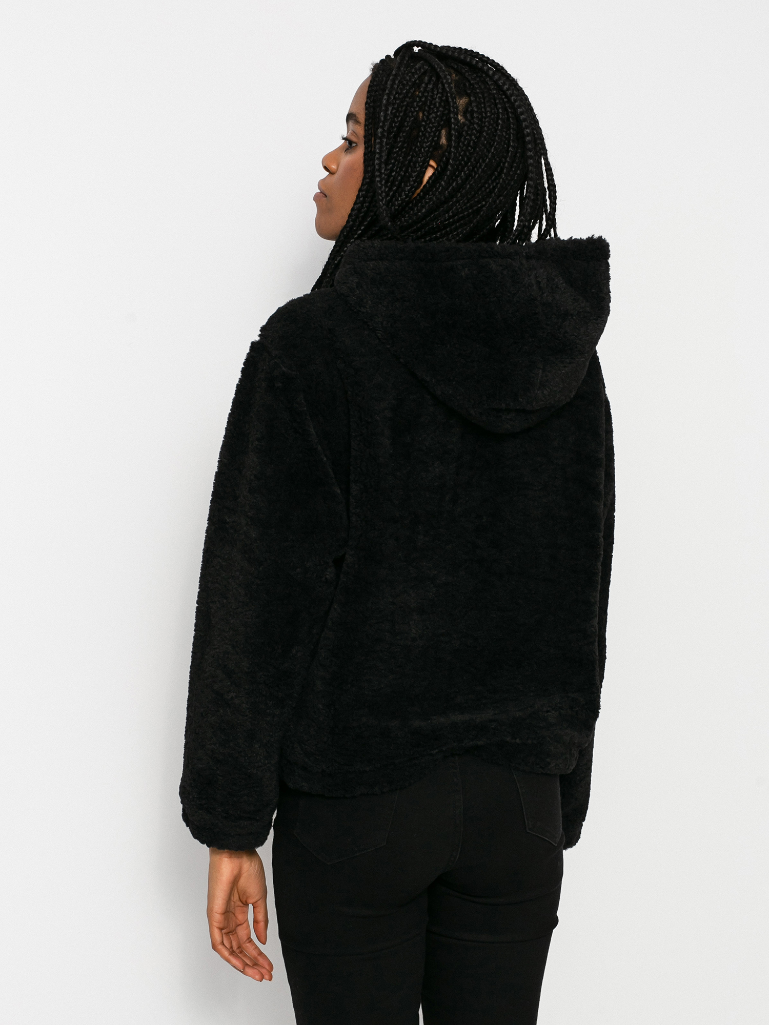 Női OBEY Gias HD Polár pulóver (black)