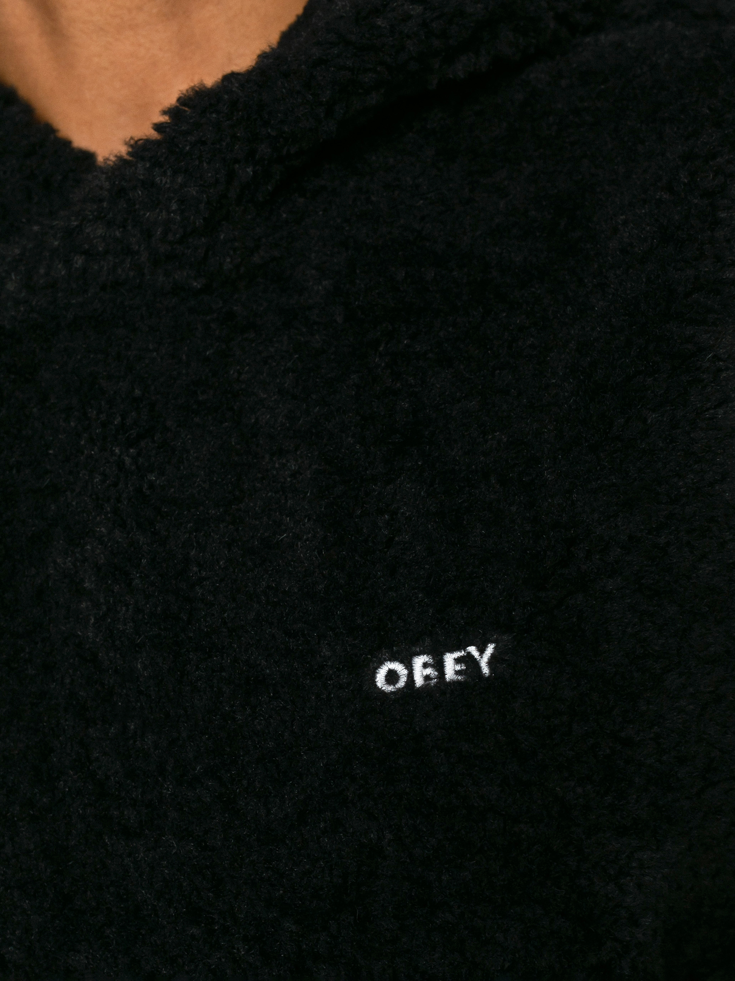 Női OBEY Gias HD Polár pulóver (black)