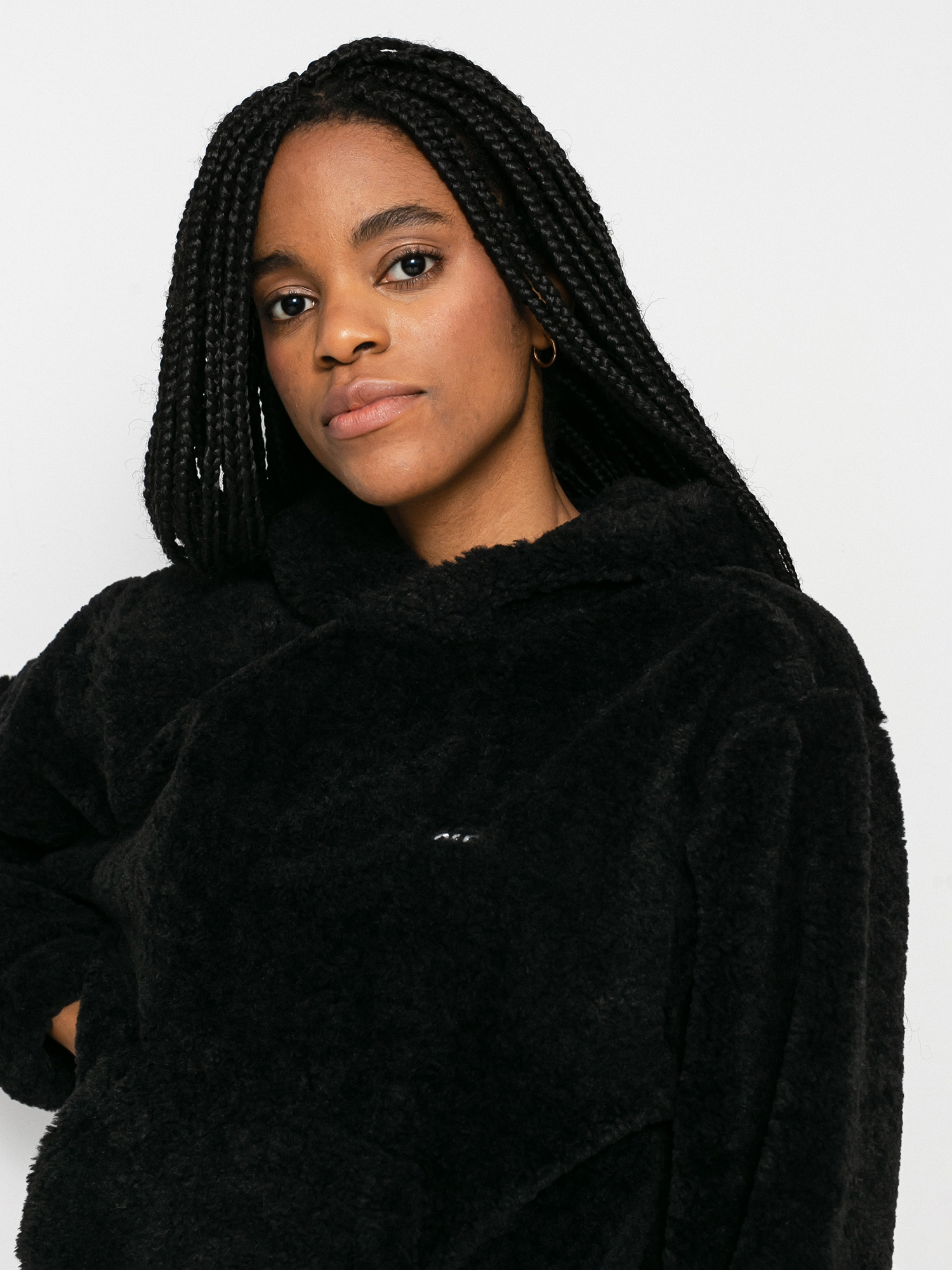 Női OBEY Gias HD Polár pulóver (black)