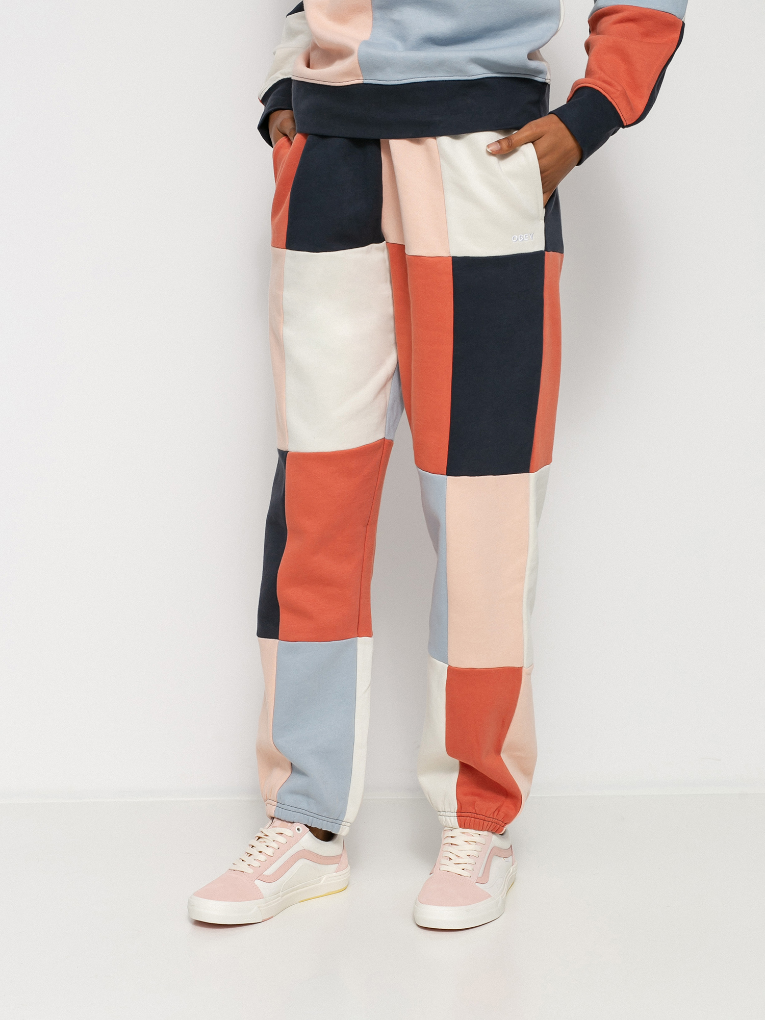 OBEY Lockdown Kisnadrág Wmn (french navy multi)